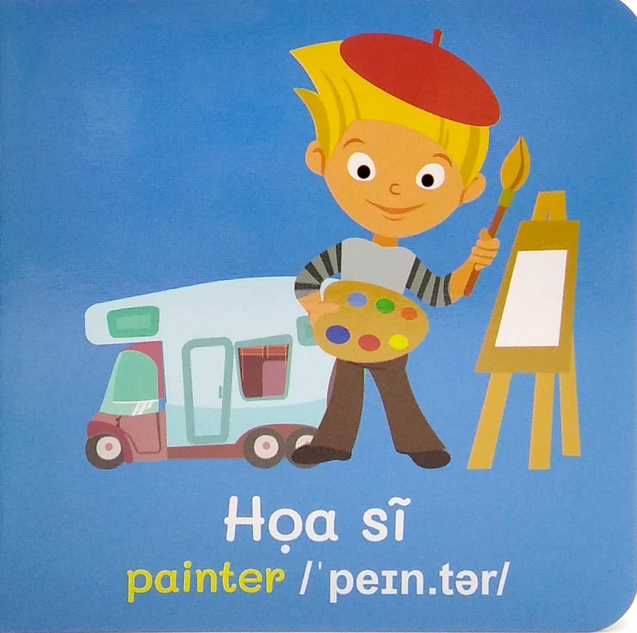 từ điển bằng hình đầu tiên của bé - baby's first picture dictionary - jobs - nghề nghiệp