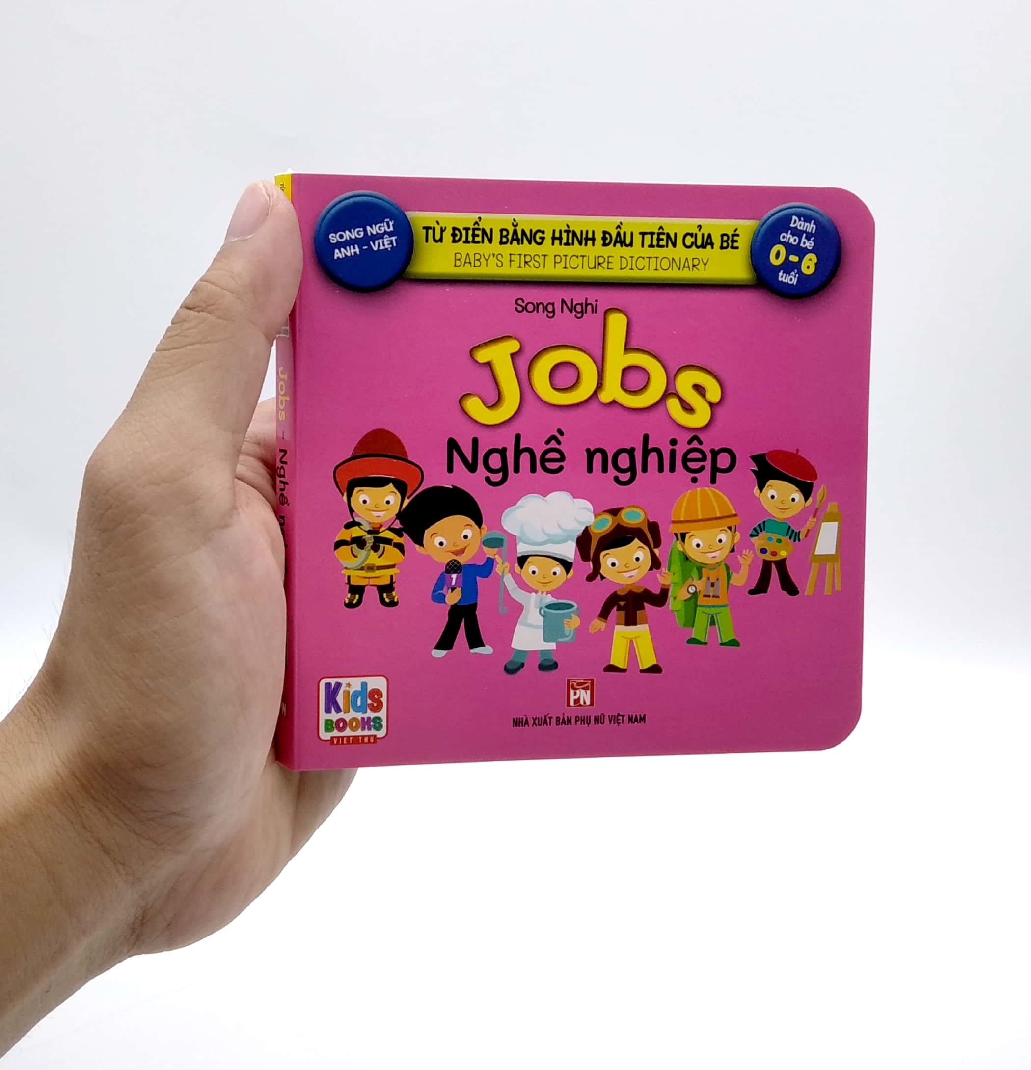 từ điển bằng hình đầu tiên của bé - baby's first picture dictionary - jobs - nghề nghiệp