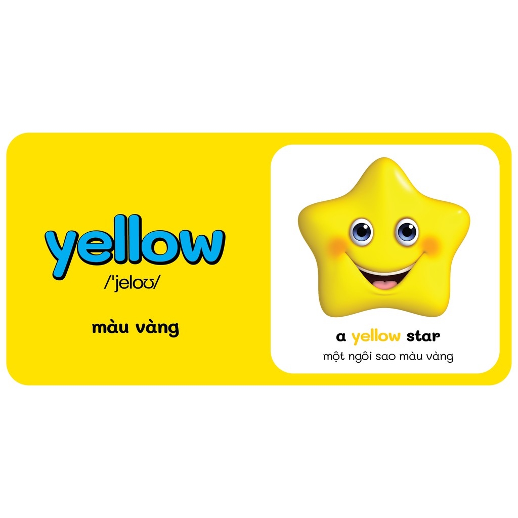 từ điển bằng hình đầu tiên của bé - colours - màu sắc