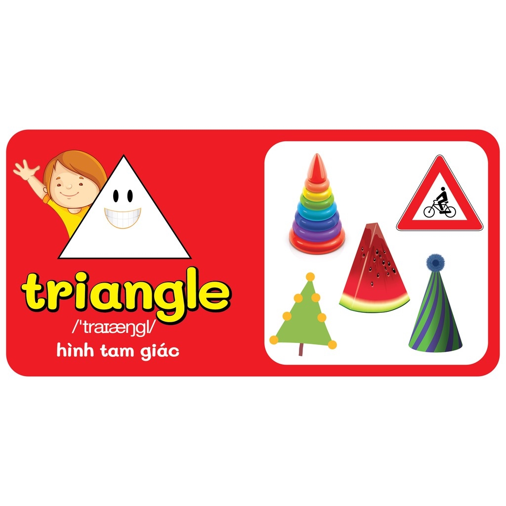 từ điển bằng hình đầu tiên của bé - shapes - hình dạng