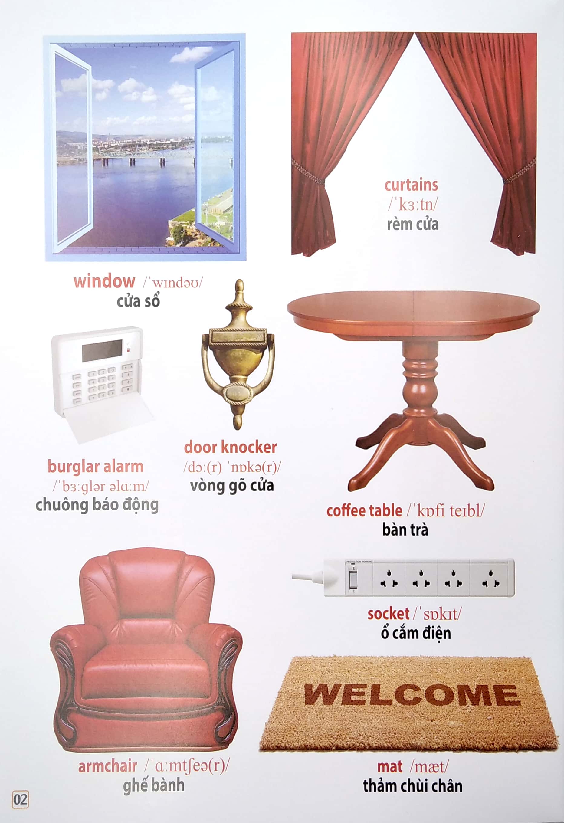 từ điển bằng hình - đồ dùng gia đình (song ngữ việt - anh)