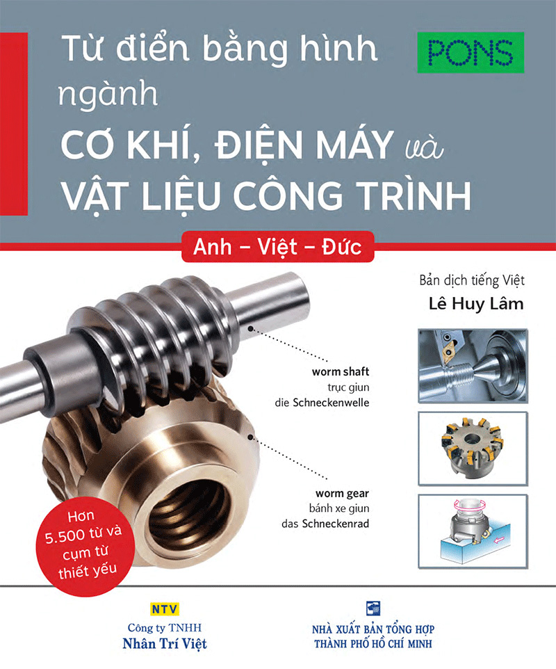 từ điển bằng hình ngành cơ khí, điện máy và vật liệu công trình
