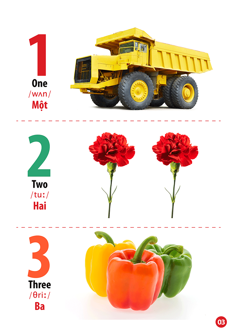 từ điển bằng hình - song ngữ anh-việt - chữ cái và số đếm