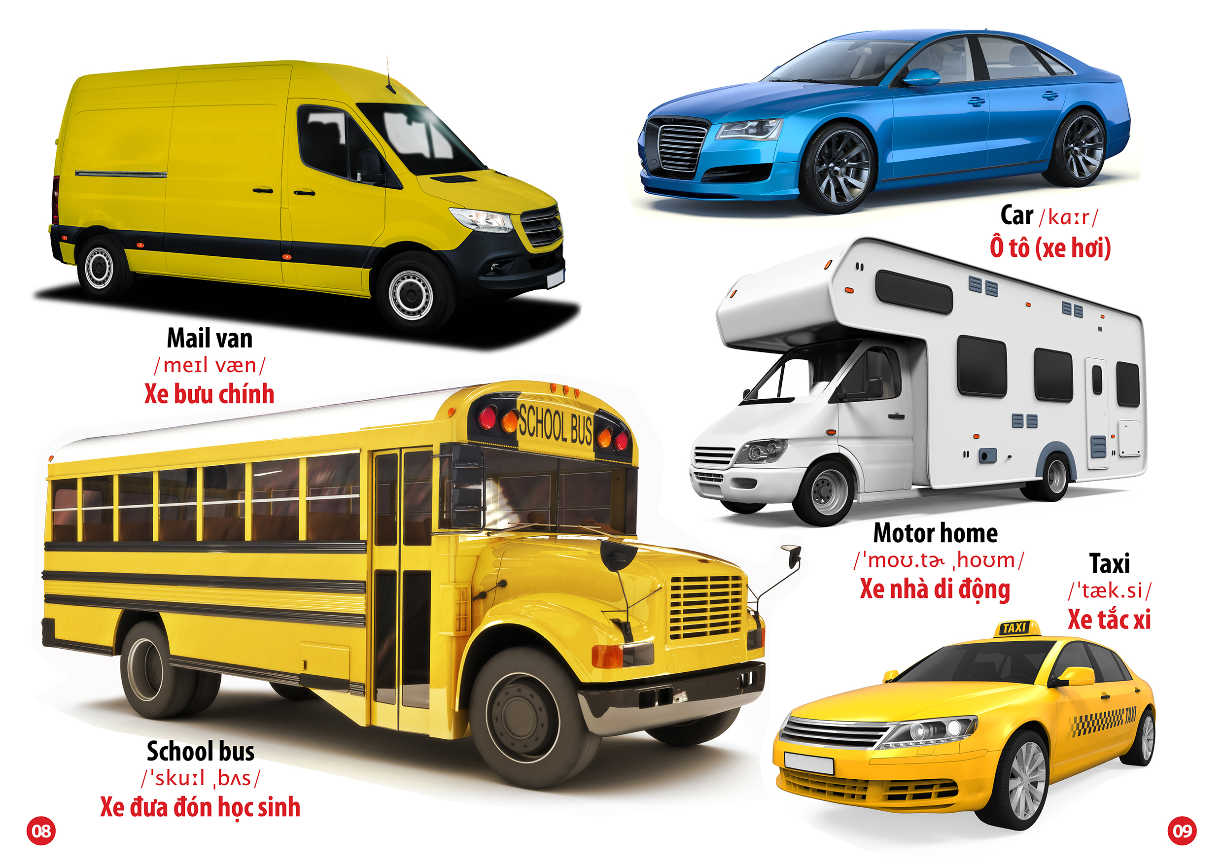 Tu Dien Bang Hinh - Song Ngu Anh-Viet - Phuong Tien Giao Thong (Tai Ban 2023)