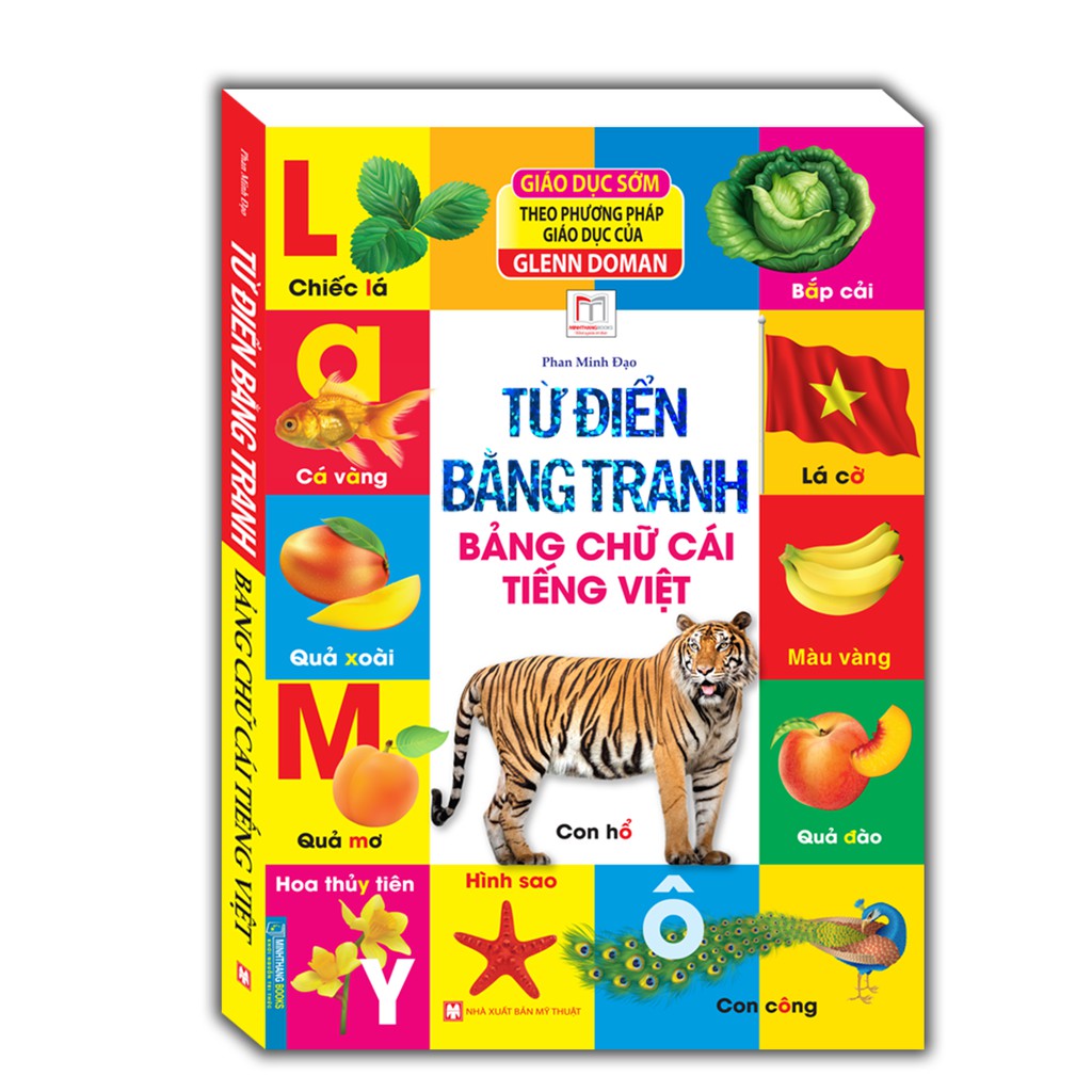 từ điển bằng tranh - bảng chữ cái tiếng việt (bìa cứng)