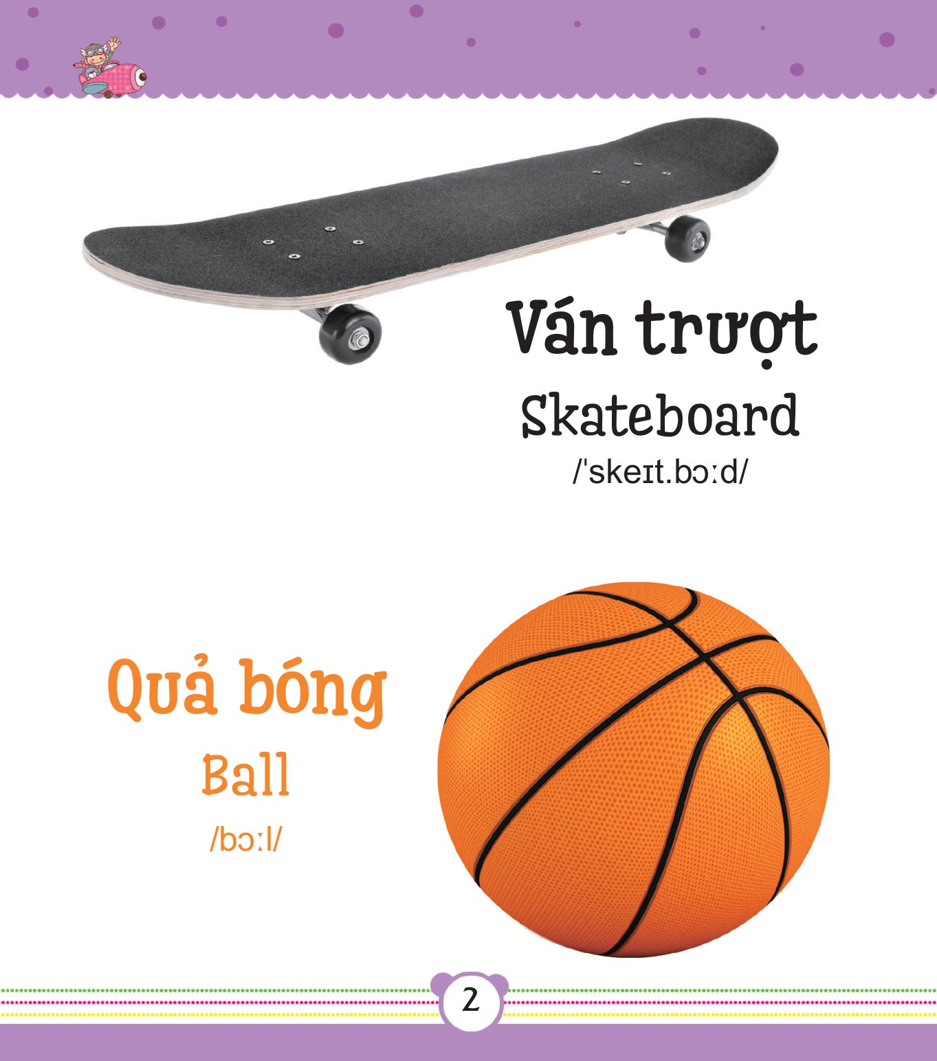 từ điển bằng tranh dành cho trẻ em - đồ dùng của bé