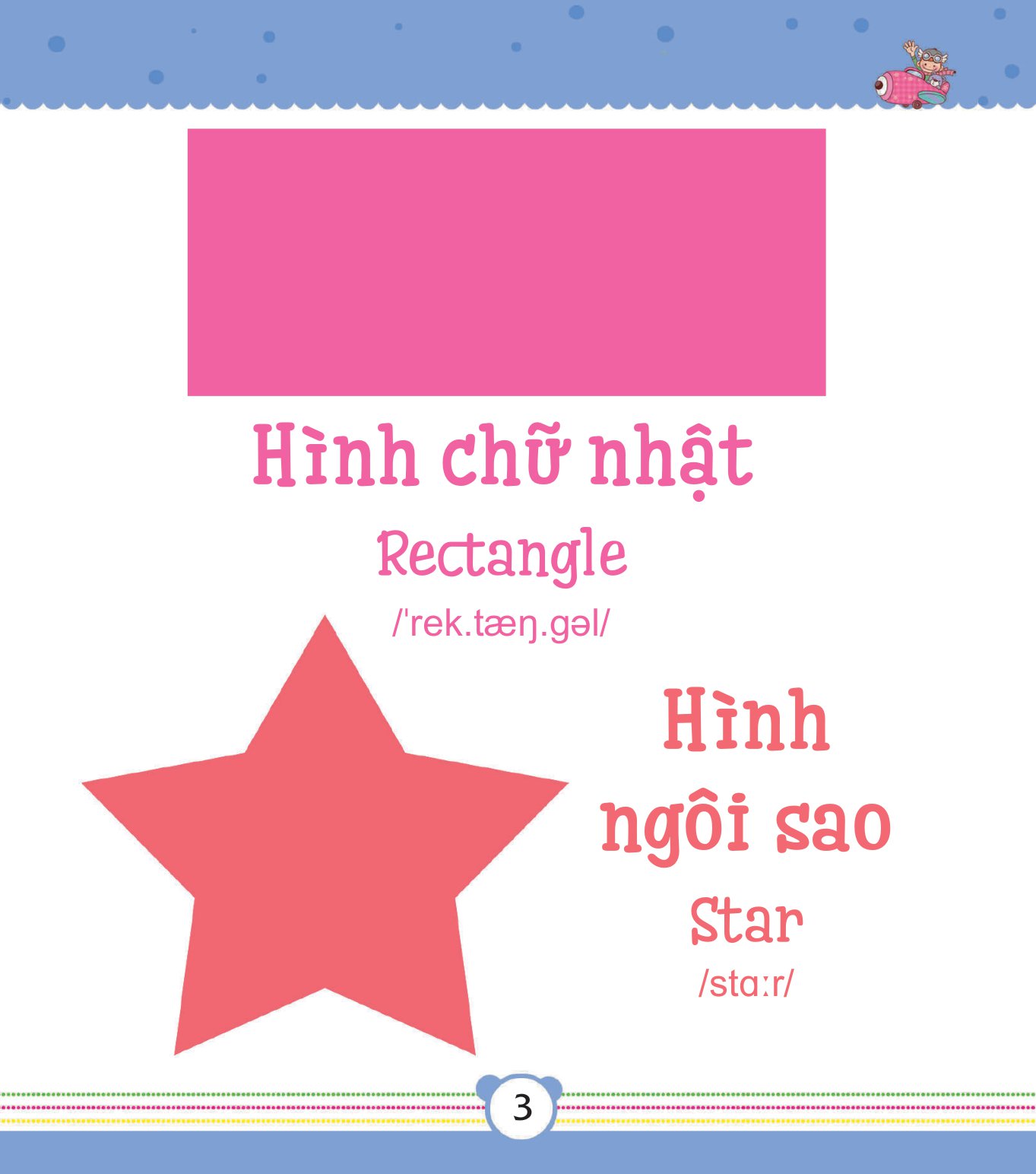 từ điển bằng tranh dành cho trẻ em - màu sắc và hình dạng