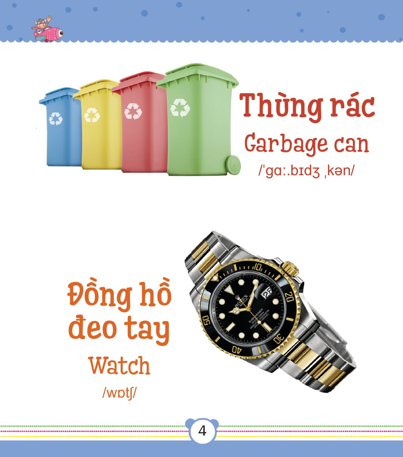 từ điển bằng tranh dành cho trẻ em - vật dụng gia đình