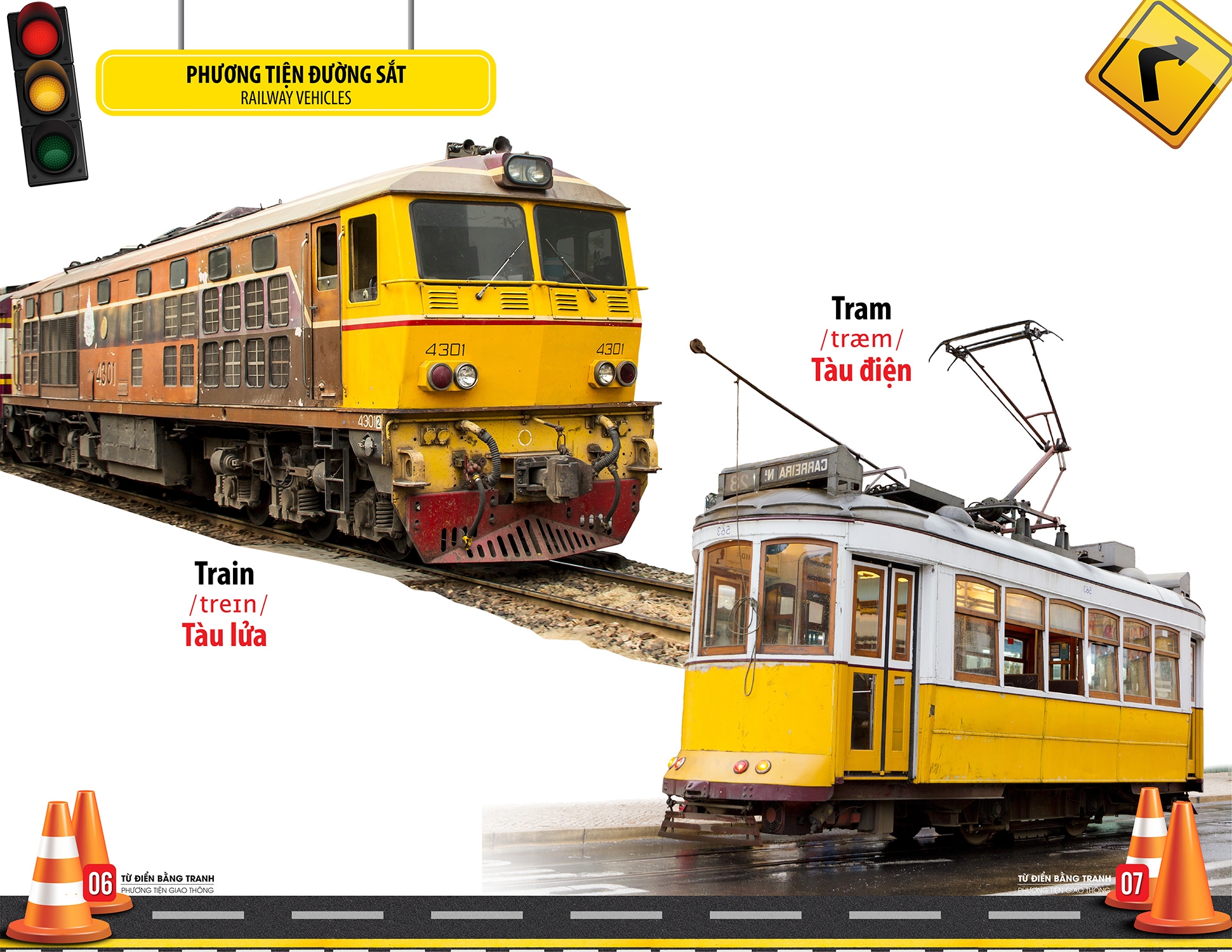 từ điển bằng tranh - phương tiện giao thông