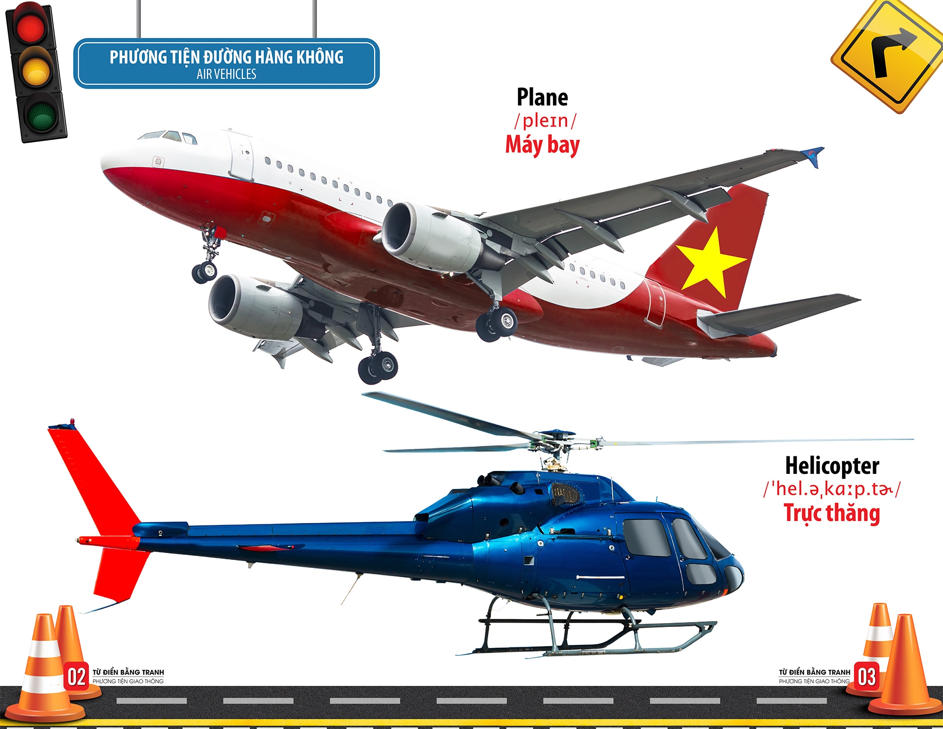 từ điển bằng tranh - phương tiện giao thông