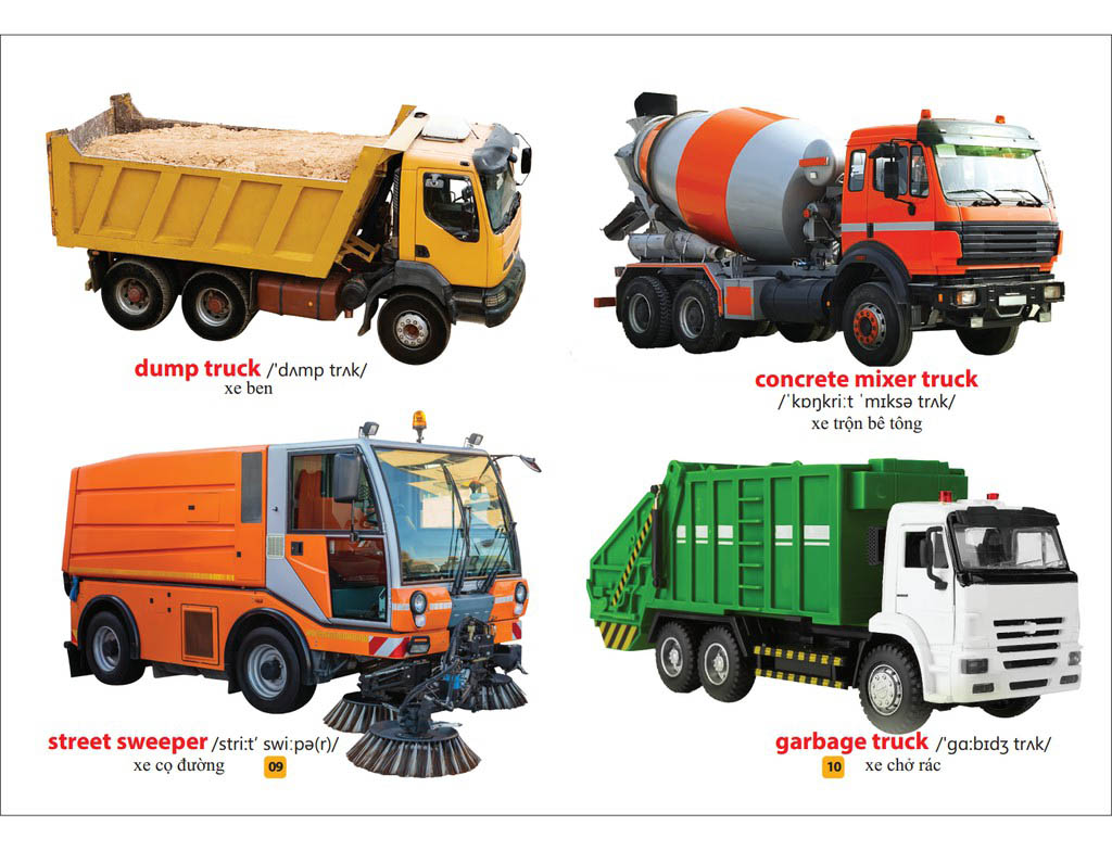 từ điển bằng tranh - phương tiện giao thông (tái bản 2023)