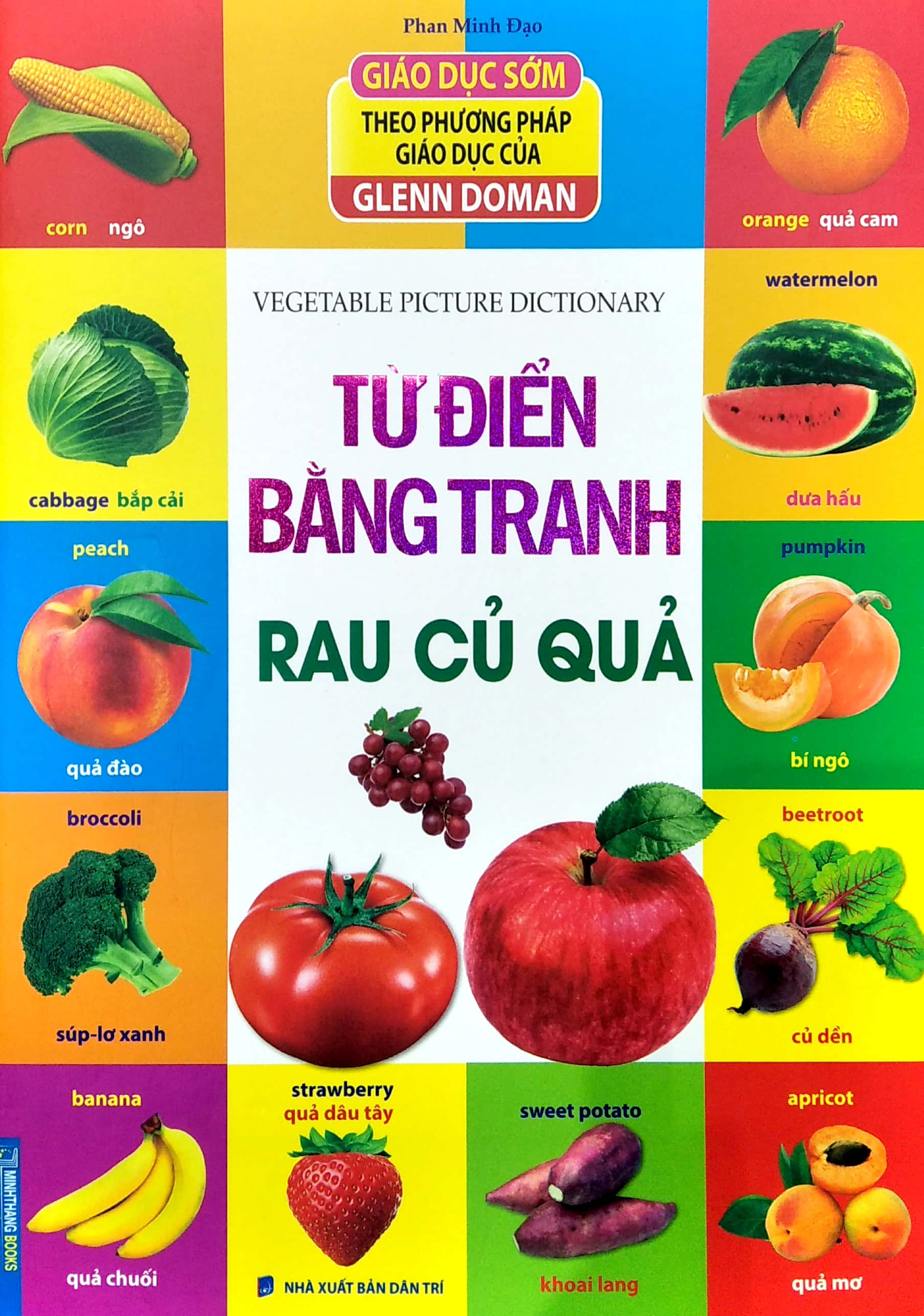 từ điển bằng tranh - rau củ quả (tái bản 2023)