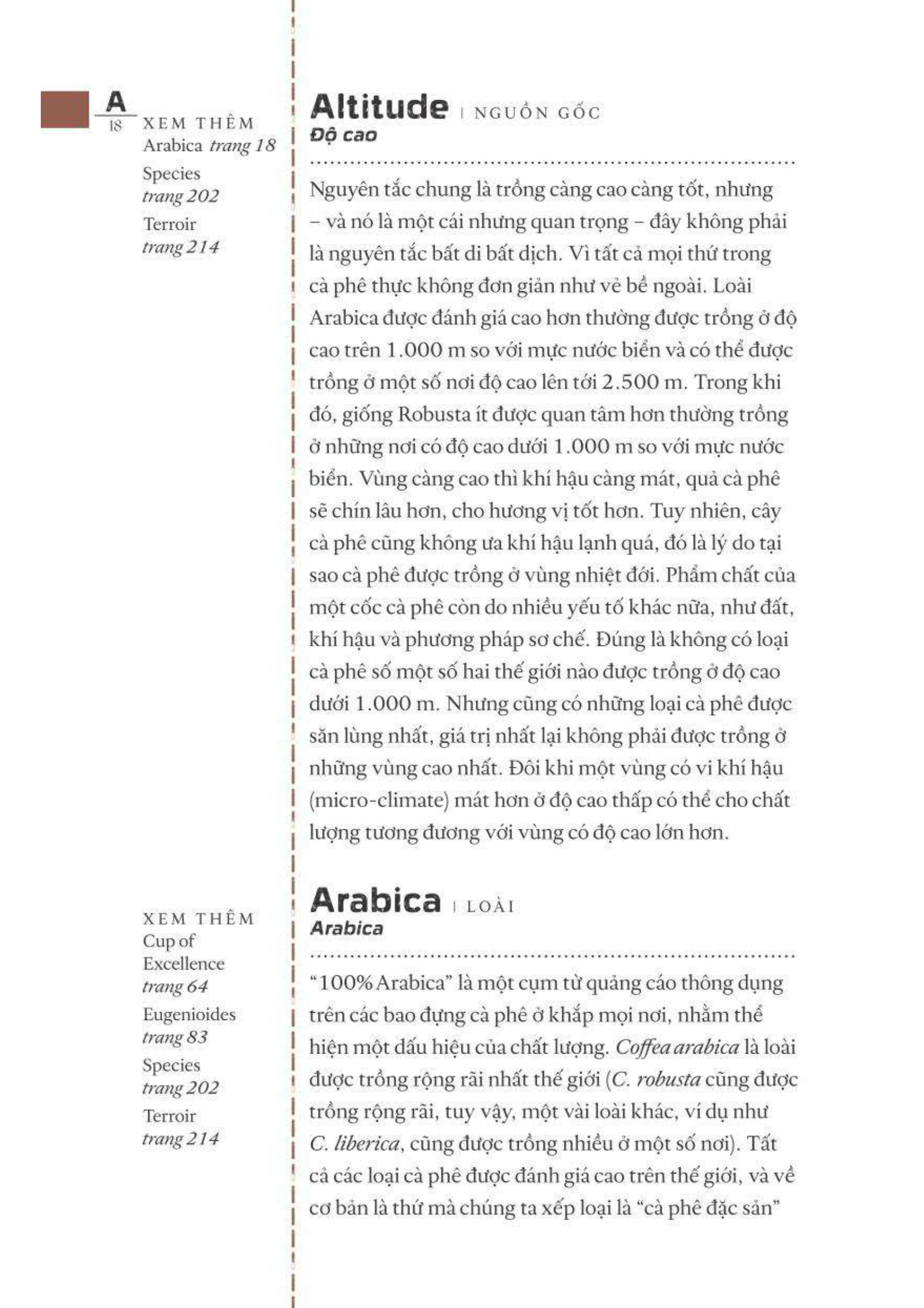 từ điển cà phê - cà phê từ a đến z - bìa cứng