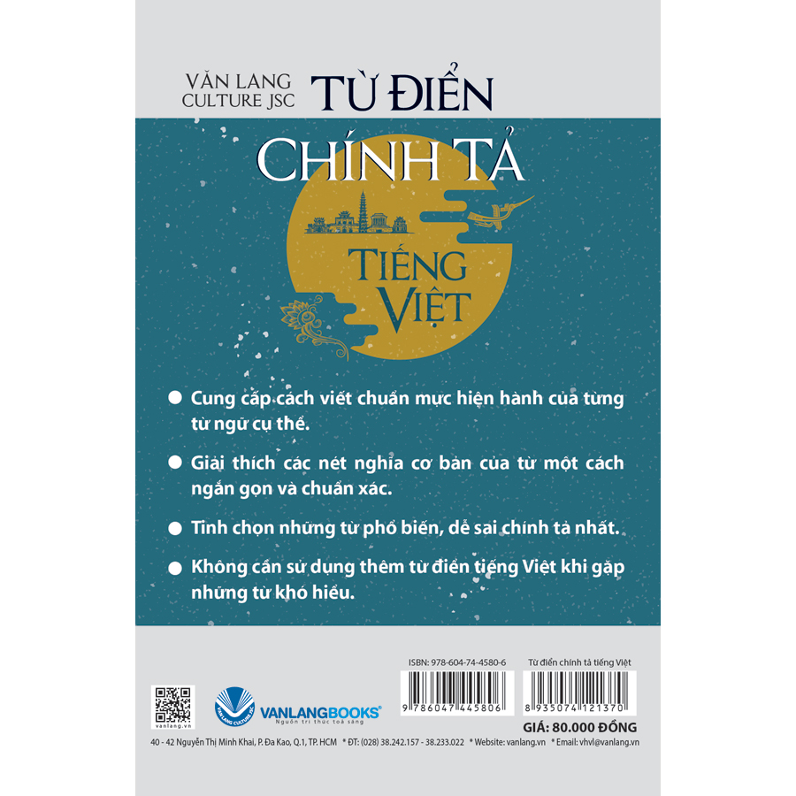 từ điển chính tả tiếng việt (tác phẩm được viện ngôn ngữ học thẩm định)
