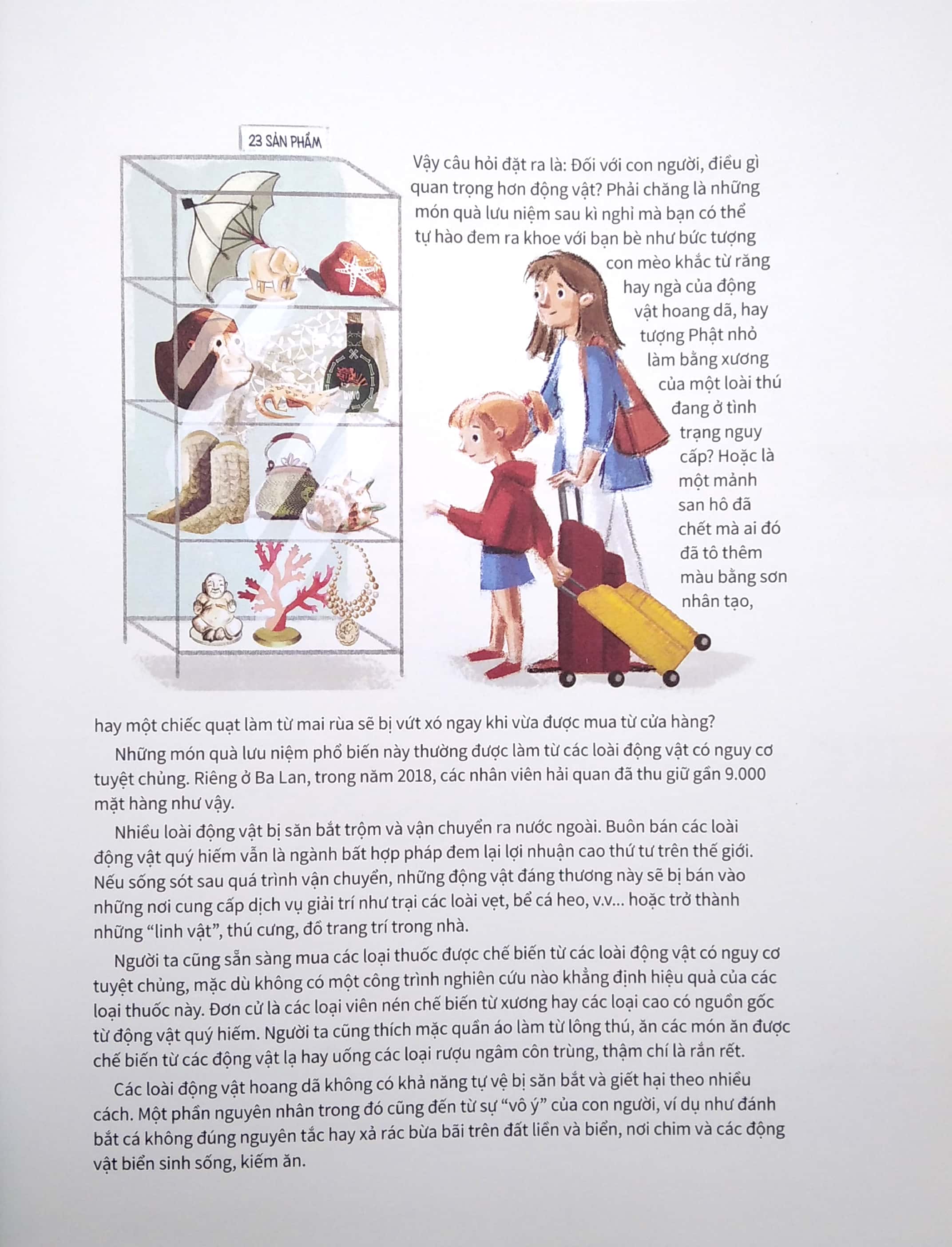 từ điển động vật quý hiếm - 23 sản phẩm đẩy các loài sinh vật đến bờ vực tuyệt chủng