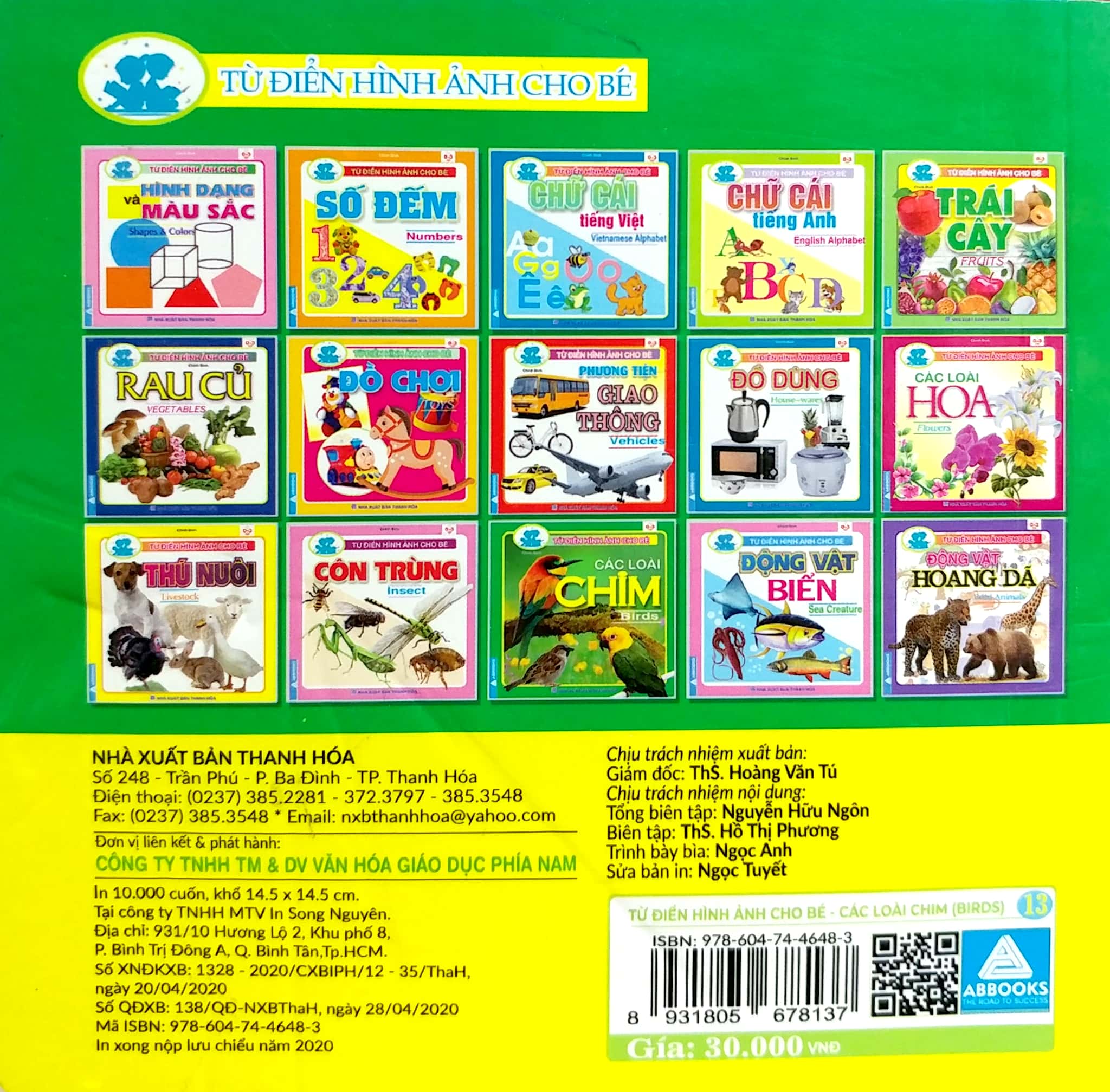 từ điển hình ảnh cho bé - các loài chim