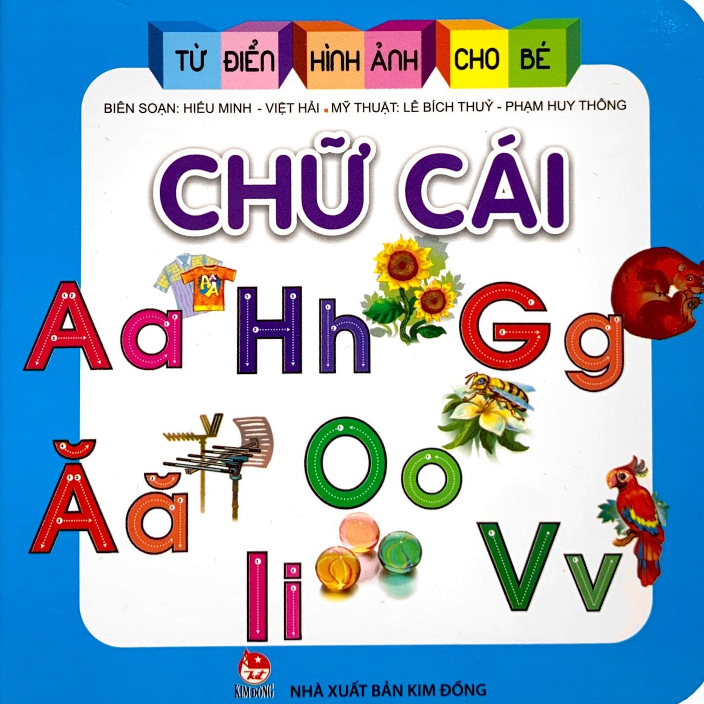 từ điển hình ảnh cho bé - chữ cái (tái bản 2019)