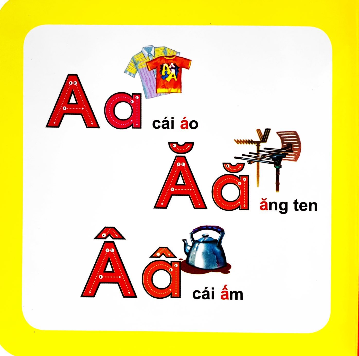 từ điển hình ảnh cho bé - chữ cái (tái bản 2019)