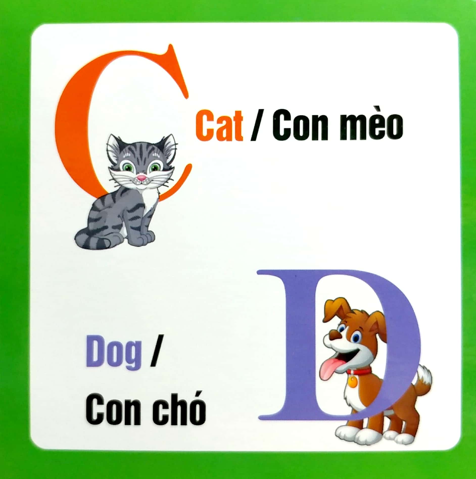 từ điển hình ảnh cho bé - chữ cái tiếng anh