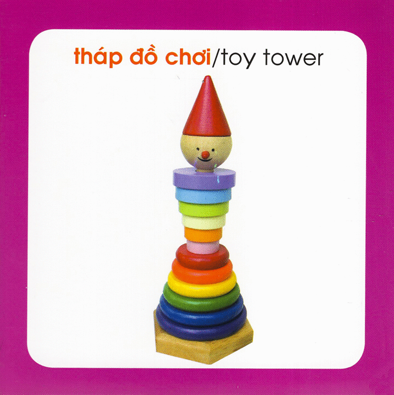 từ điển hình ảnh cho bé - đồ chơi (tái bản 2019)