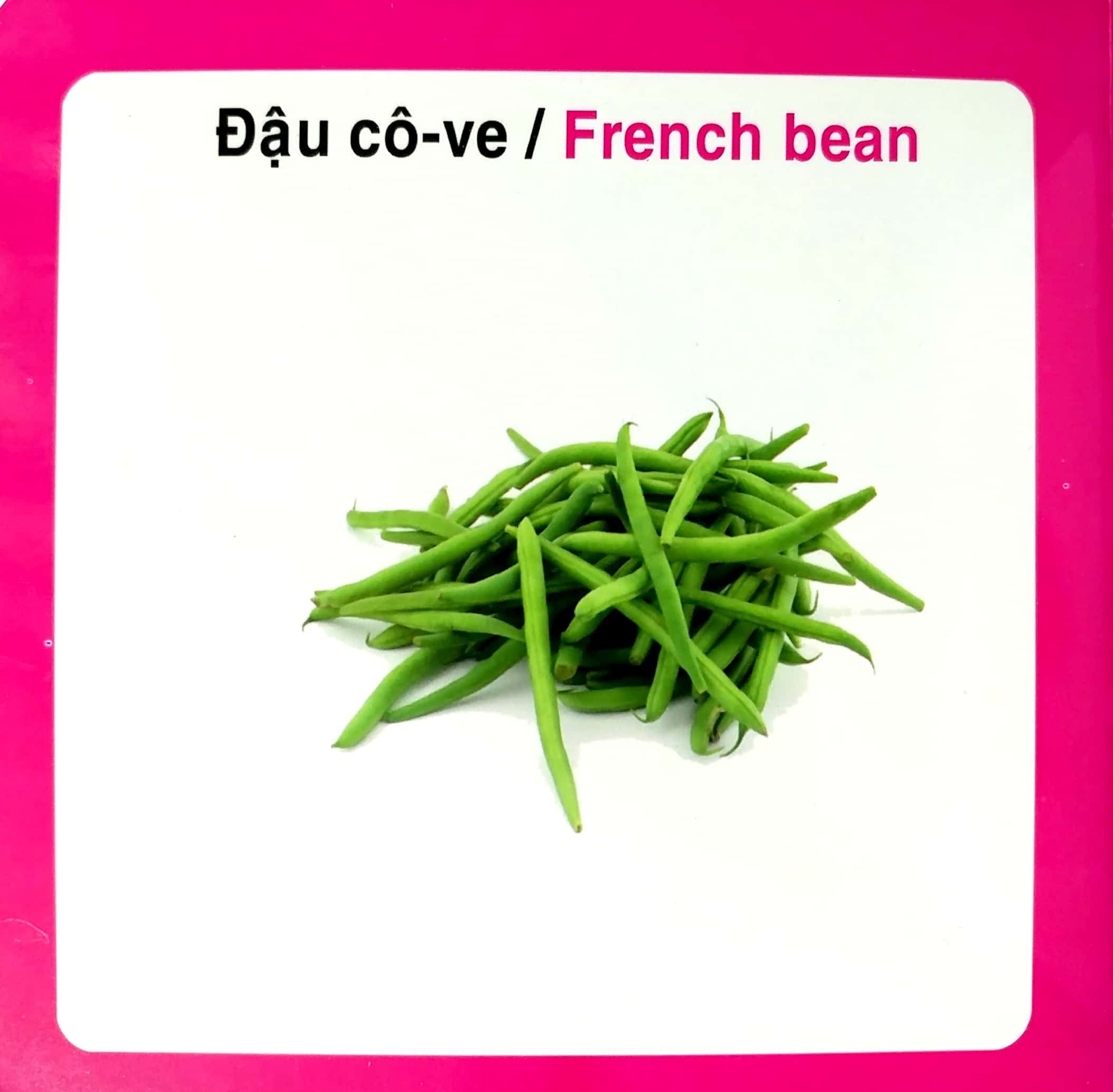 từ điển hình ảnh cho bé - rau củ