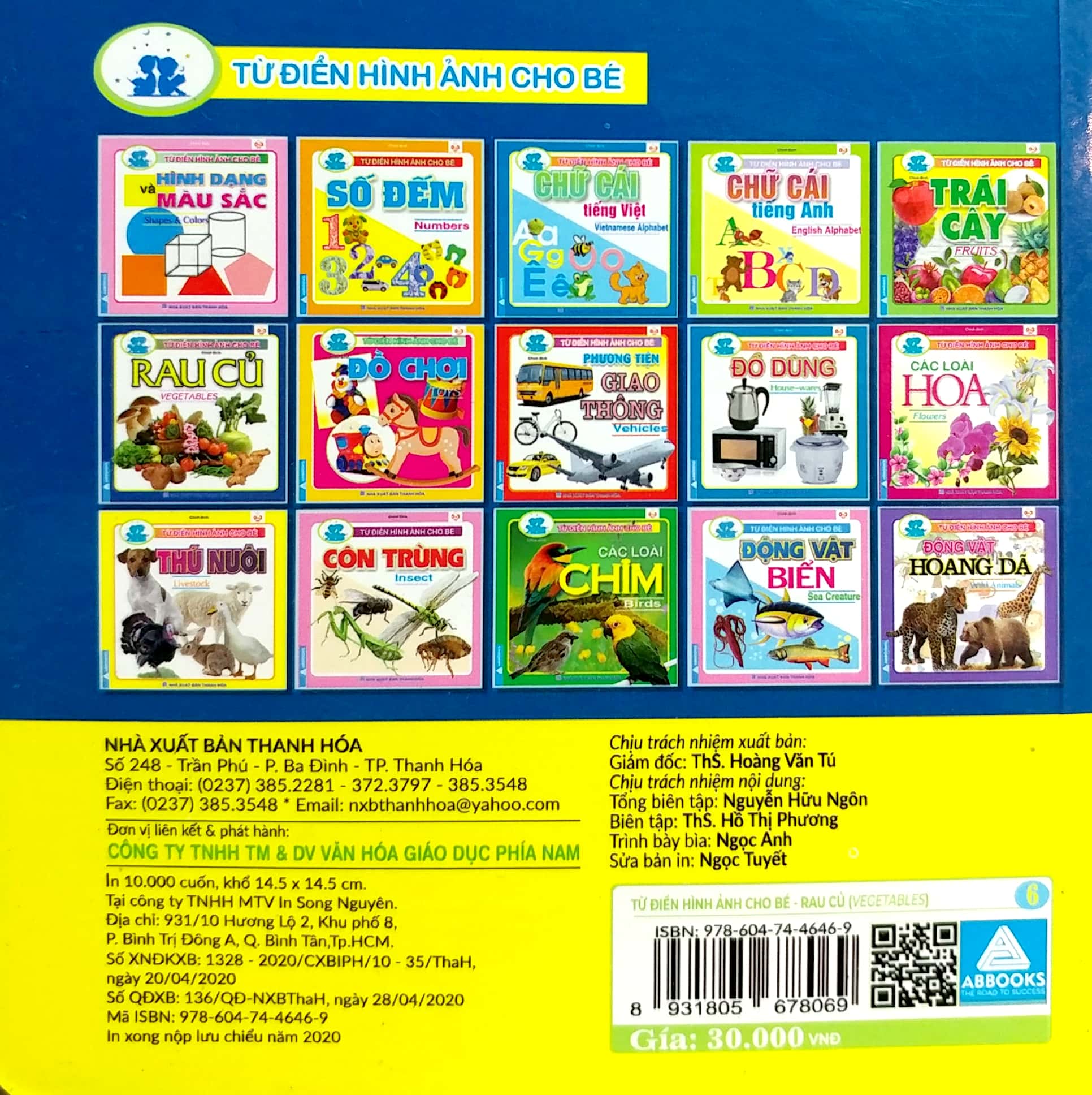 từ điển hình ảnh cho bé - rau củ