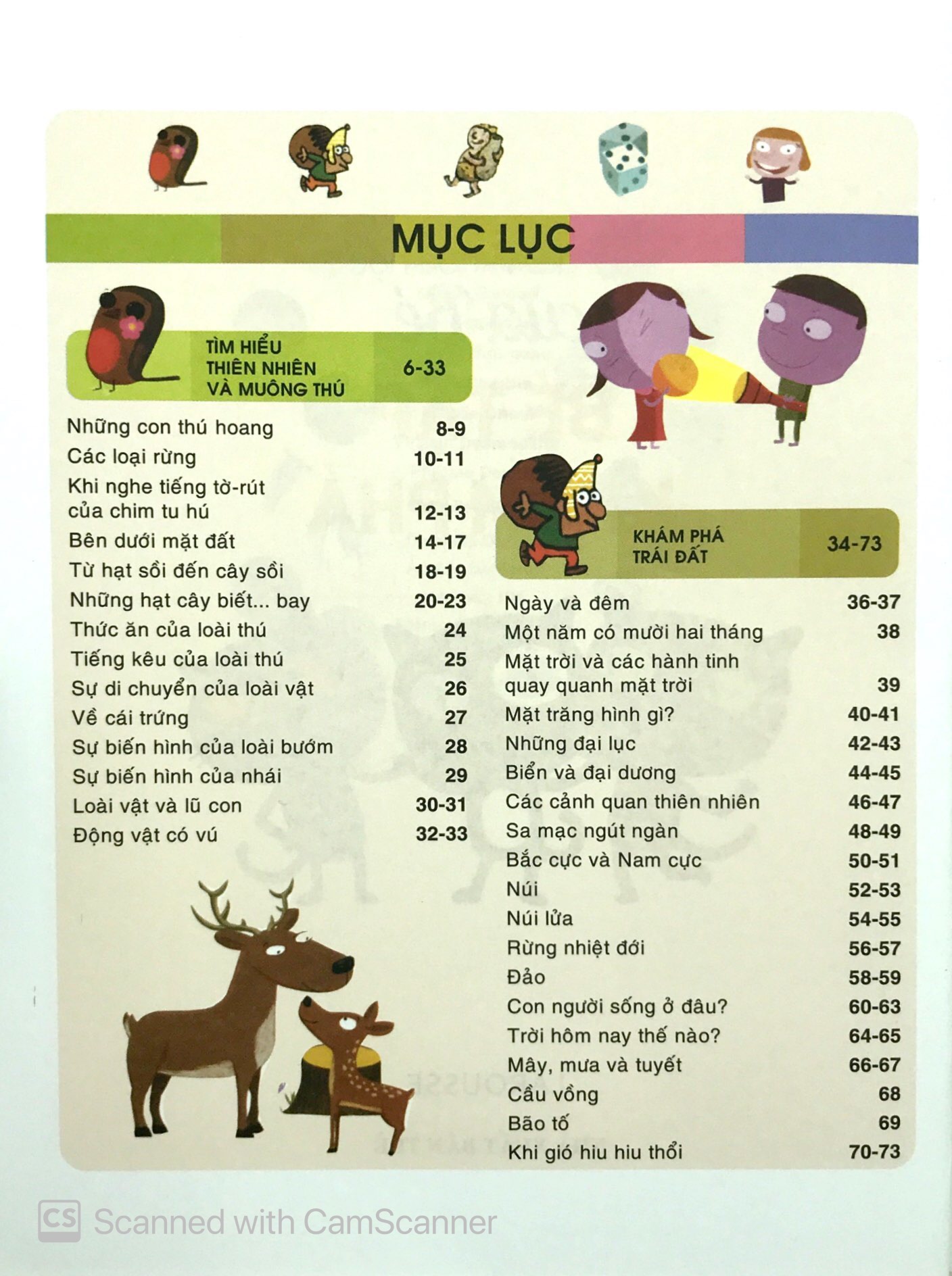 từ điển khoa học của bé - bé tập khám phá?