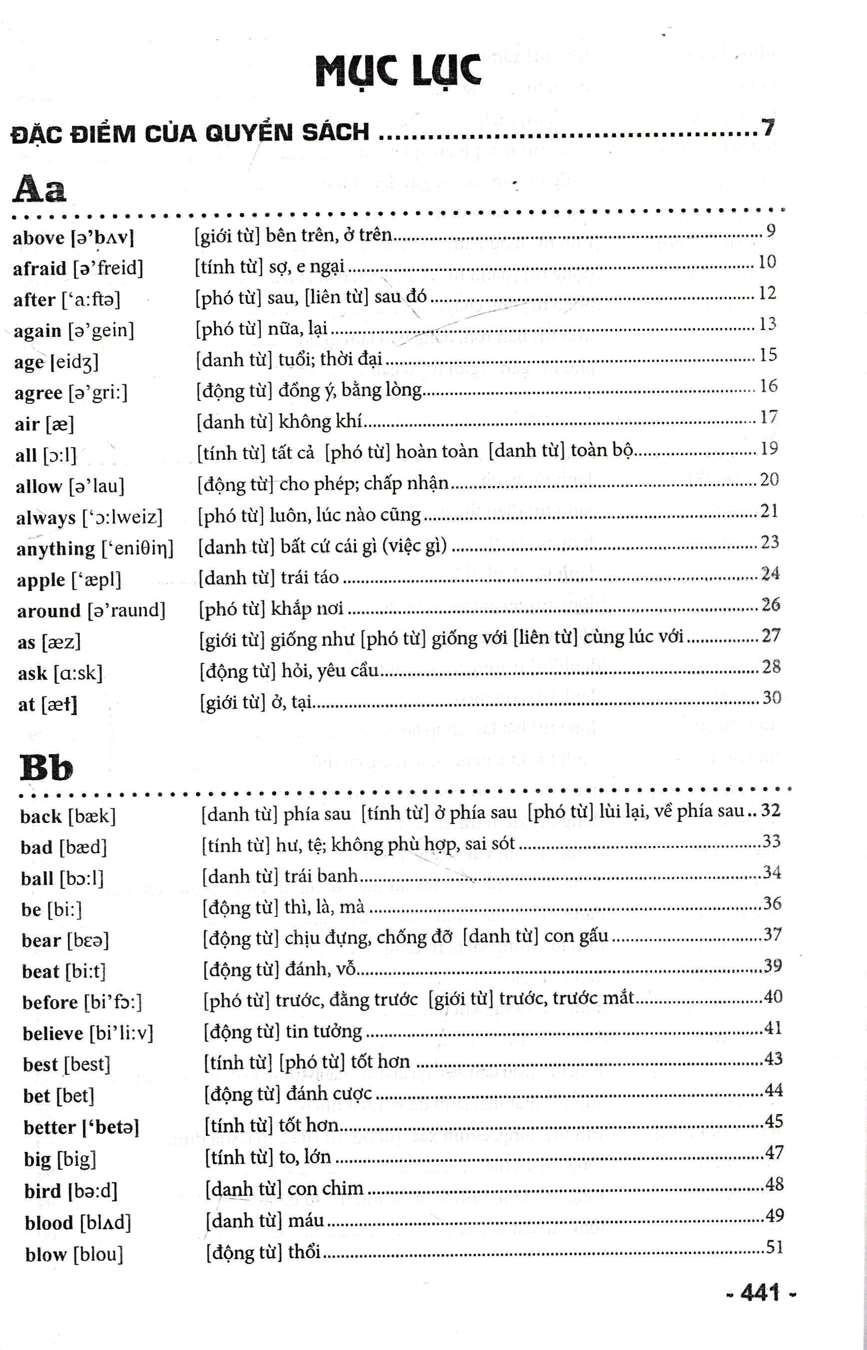 từ điển mẫu câu đàm thoại tiếng anh phổ biến