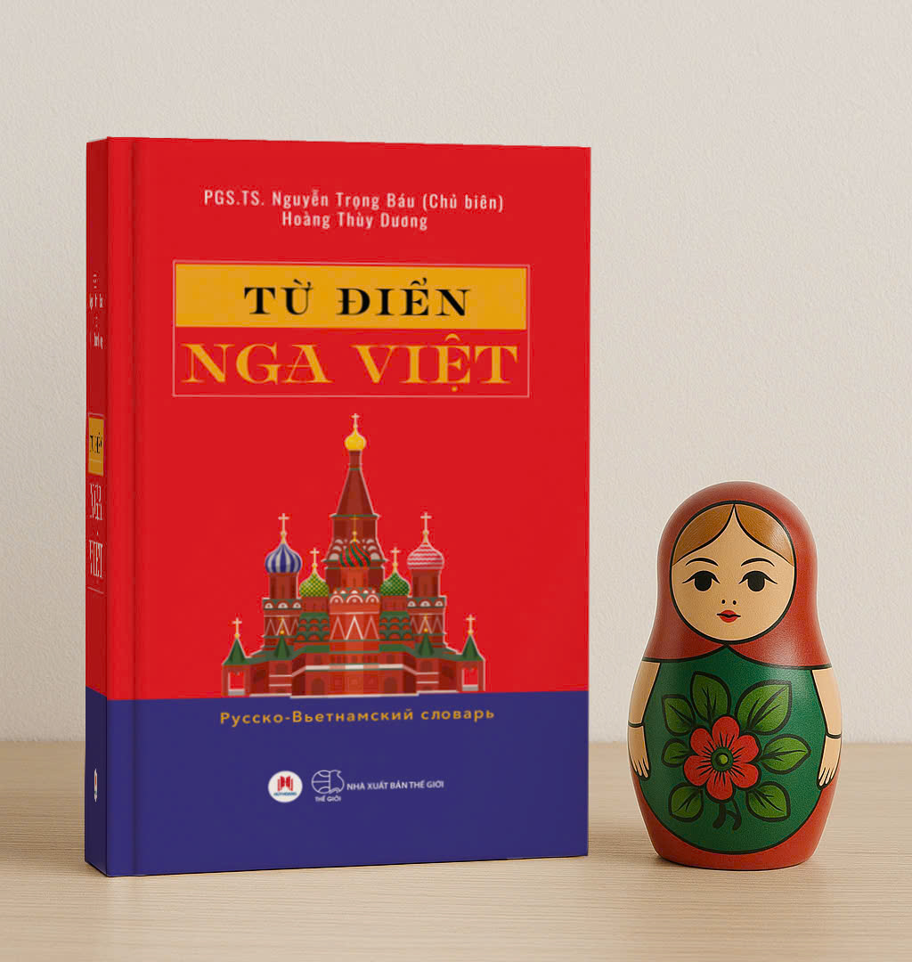 Tu dien Nga-Viet - Pусско-Вьетнамскии Словарь - Bia Cung (Tai Ban 2025)