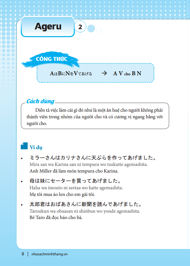 từ điển ngữ pháp tiếng nhật (tái bản 2022)