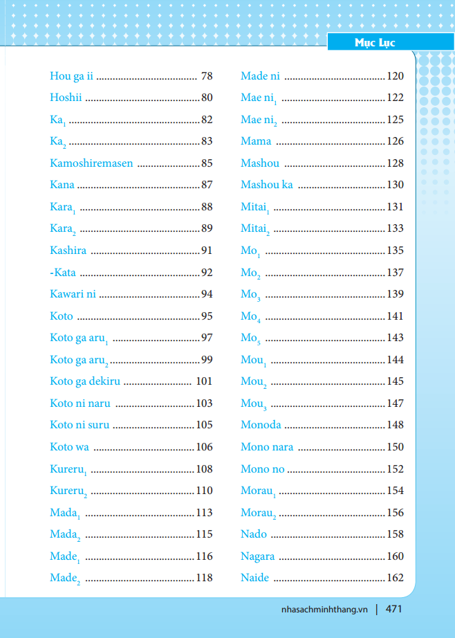 từ điển ngữ pháp tiếng nhật (tái bản 2022)