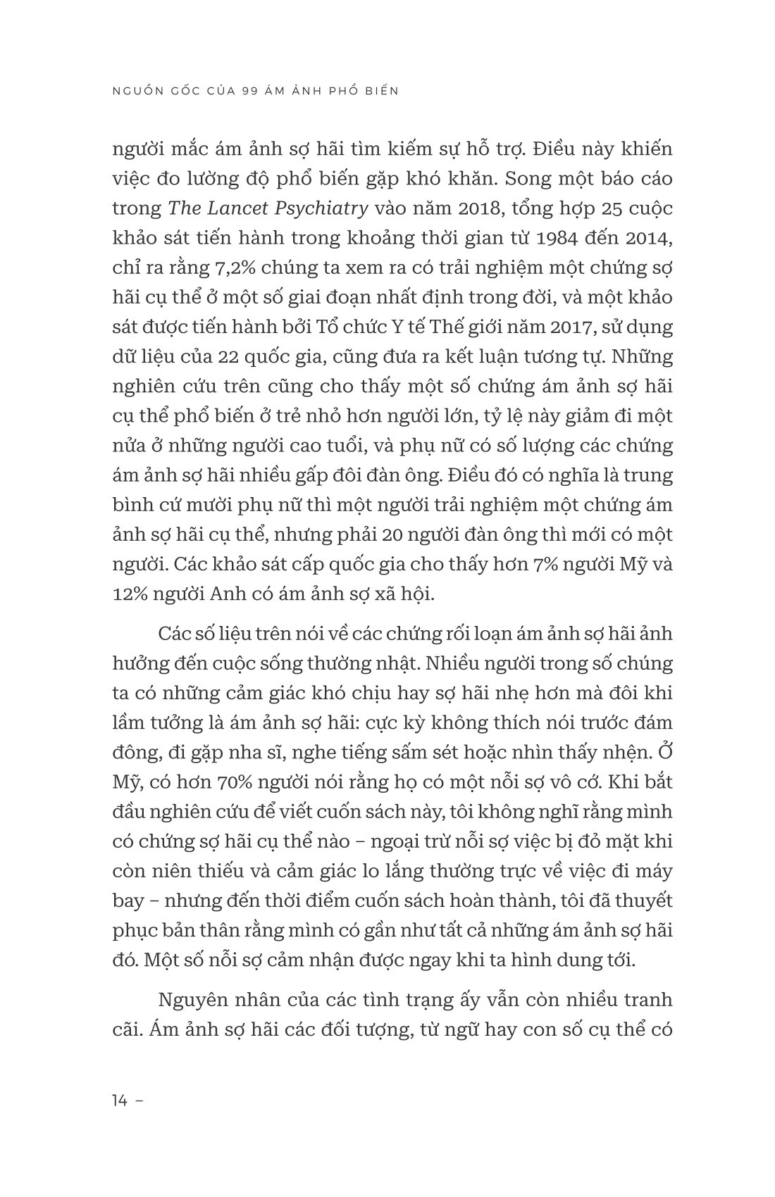 từ điển những nỗi sợ hãi và cuồng loạn - nguồn gốc của 99 ám ảnh phổ biến