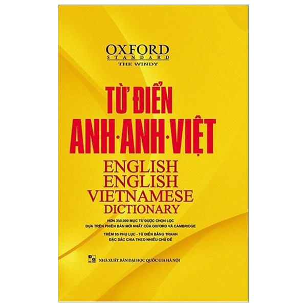 từ điển oxford anh - anh - việt (bìa vàng) - tái bản