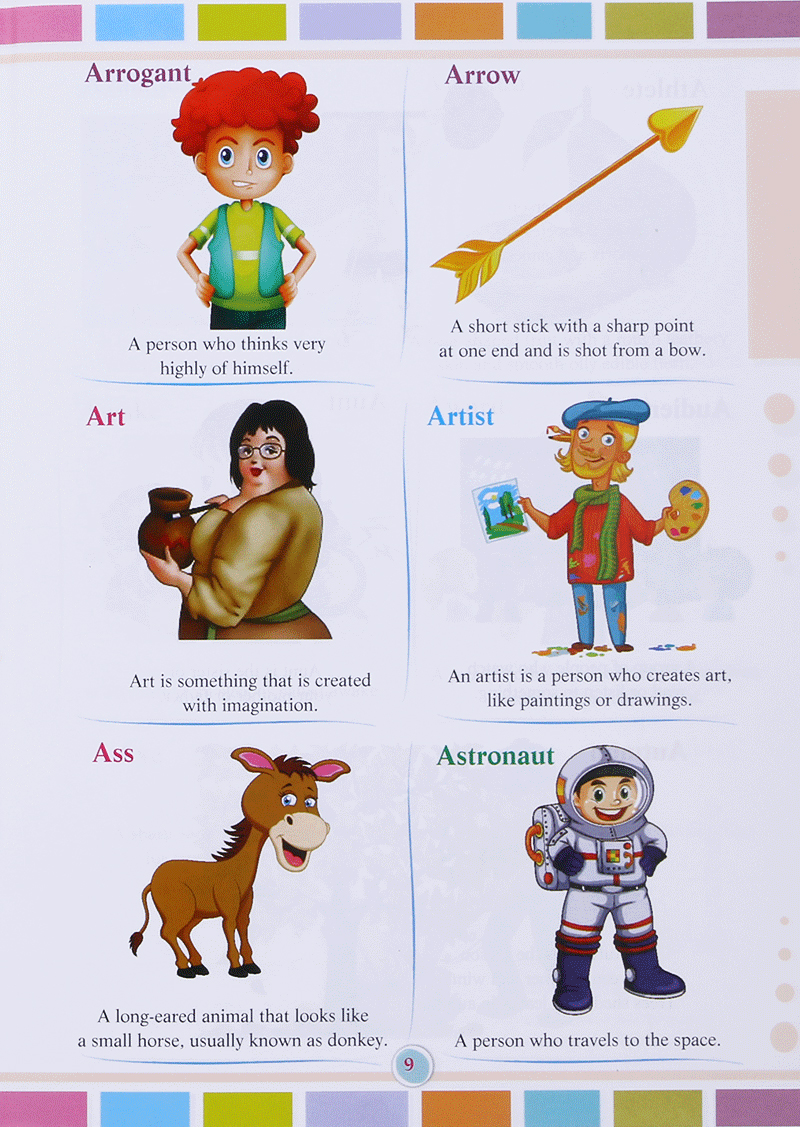 từ điển tiếng anh bằng tranh - my first picture dictionary