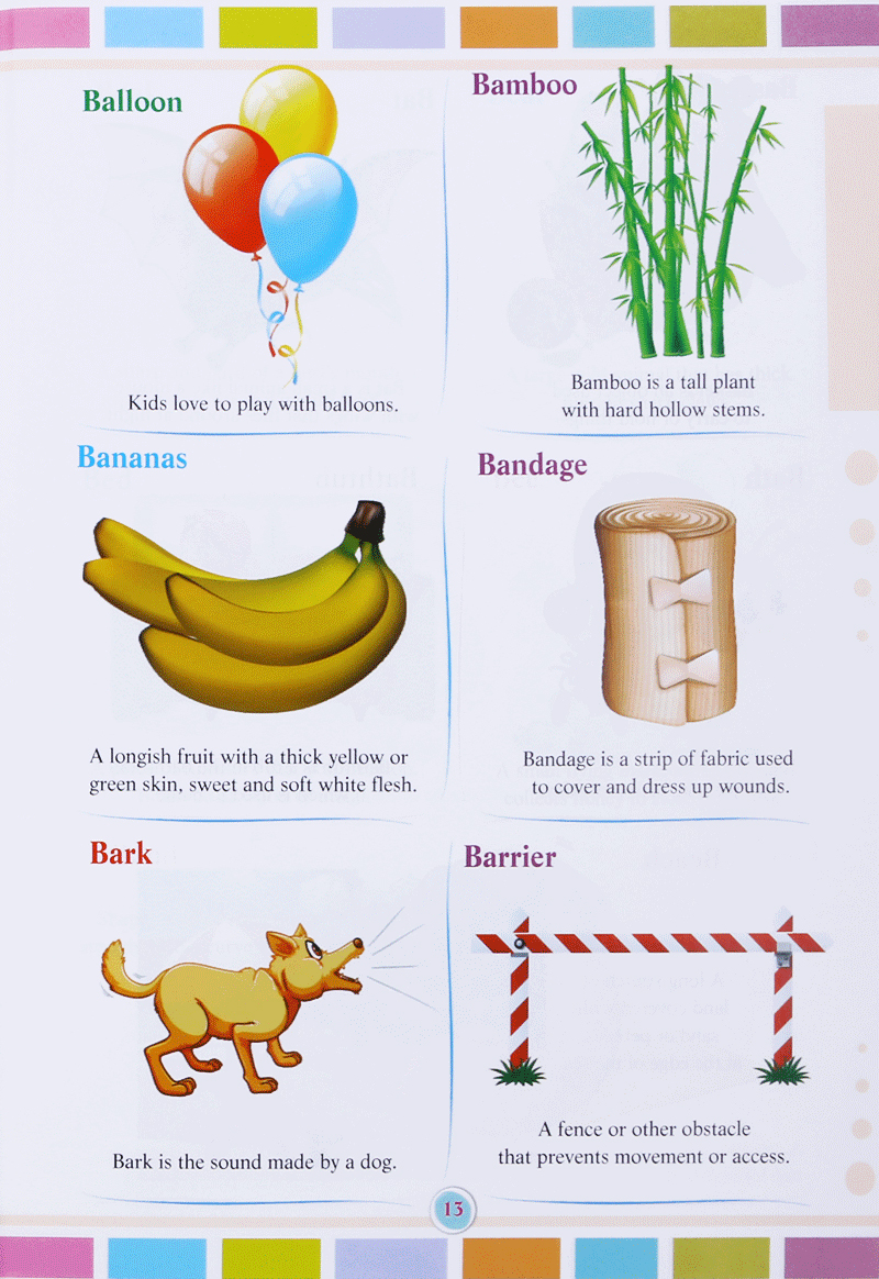 từ điển tiếng anh bằng tranh - my first picture dictionary