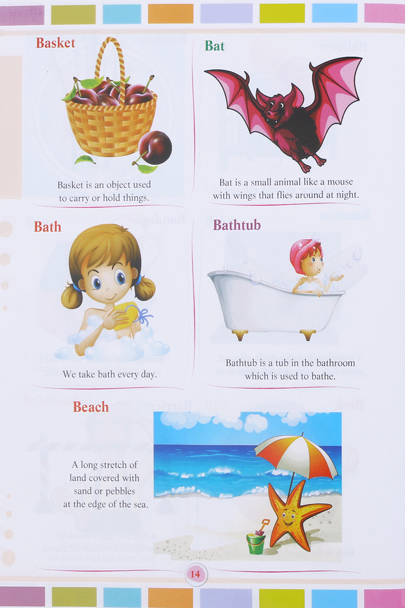 từ điển tiếng anh bằng tranh - my first picture dictionary