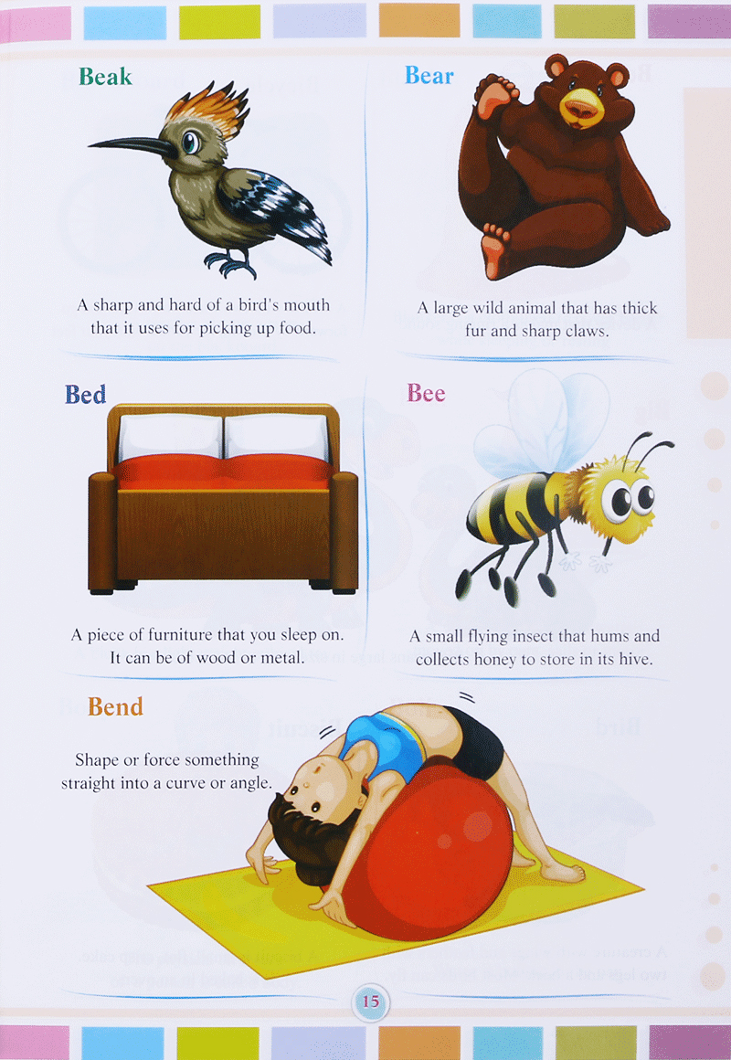 từ điển tiếng anh bằng tranh - my first picture dictionary