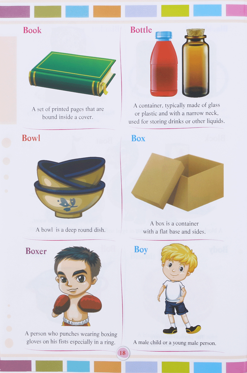 từ điển tiếng anh bằng tranh - my first picture dictionary