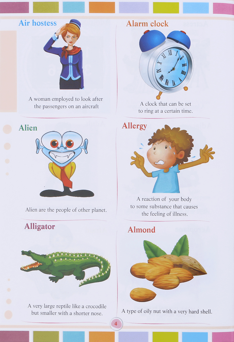 từ điển tiếng anh bằng tranh - my first picture dictionary