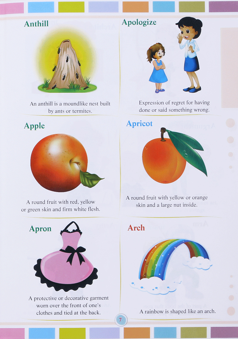 từ điển tiếng anh bằng tranh - my first picture dictionary