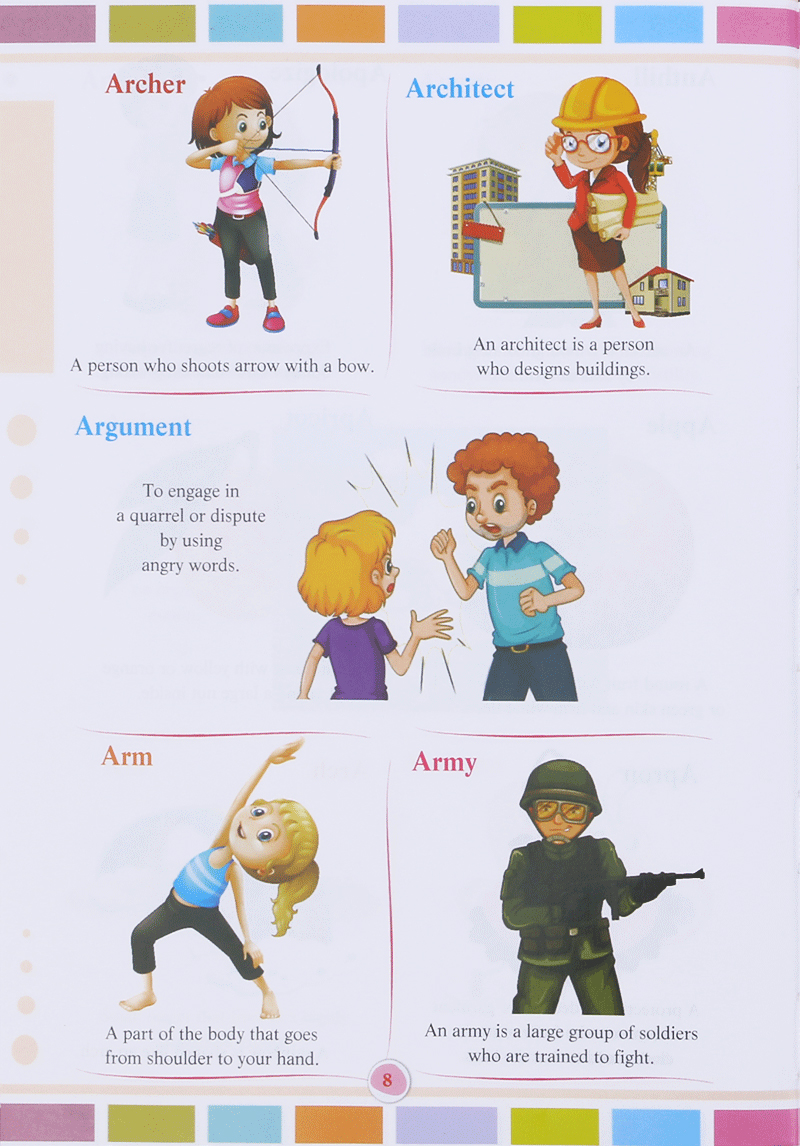 từ điển tiếng anh bằng tranh - my first picture dictionary