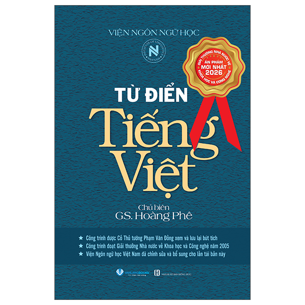 Tu Dien Tieng Viet - Bia Cung (Tai Ban 2025)