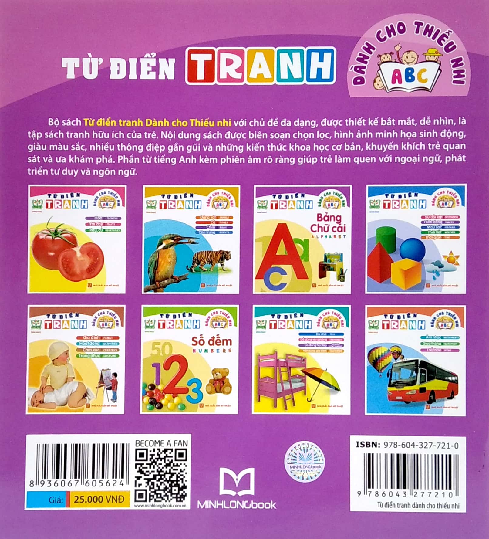 từ điển tranh - bảng chữ cái (dành cho thiếu nhi) (2022)