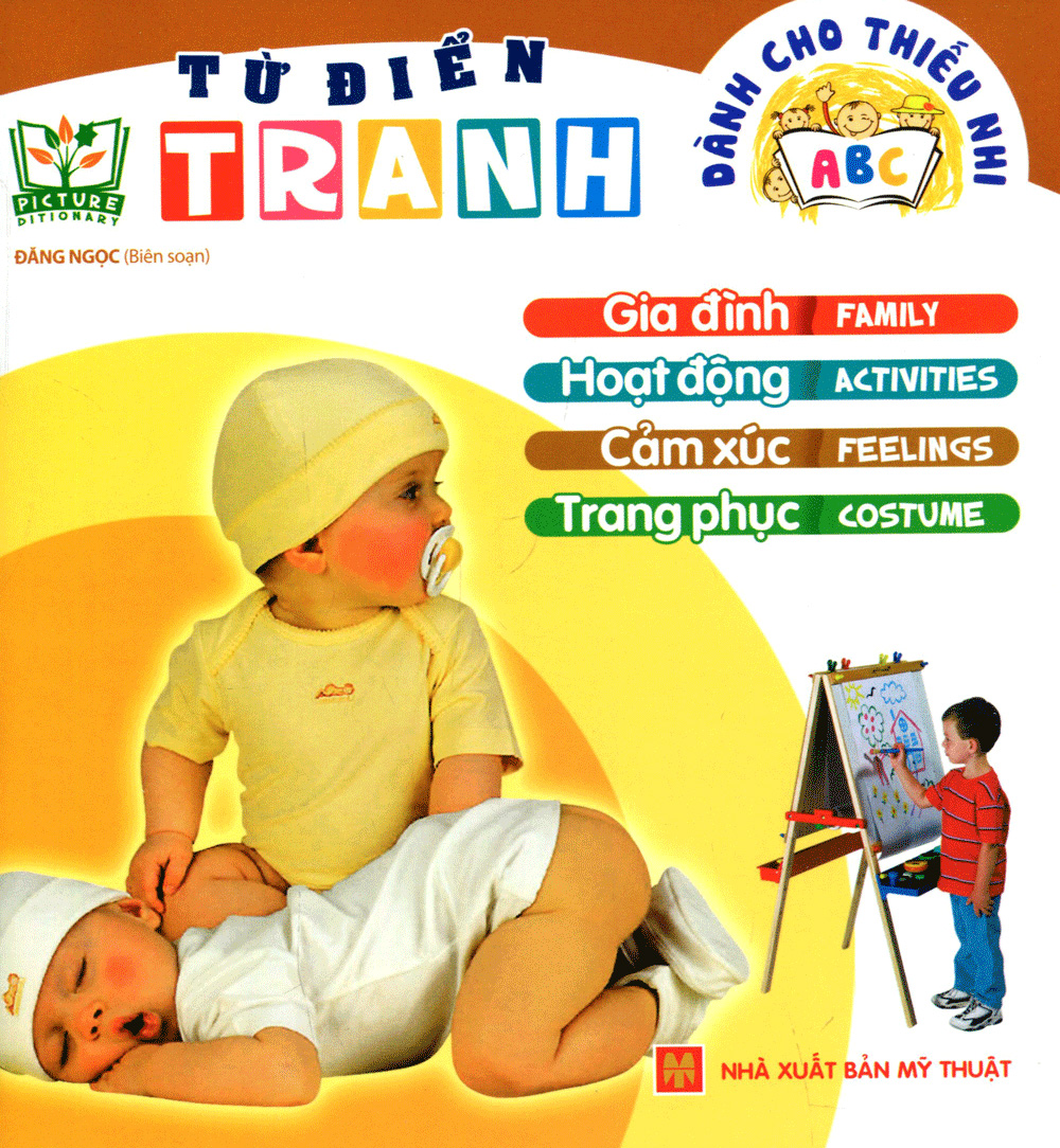 từ điển tranh dành cho thiếu nhi - gia đình, hoạt động, cảm xúc