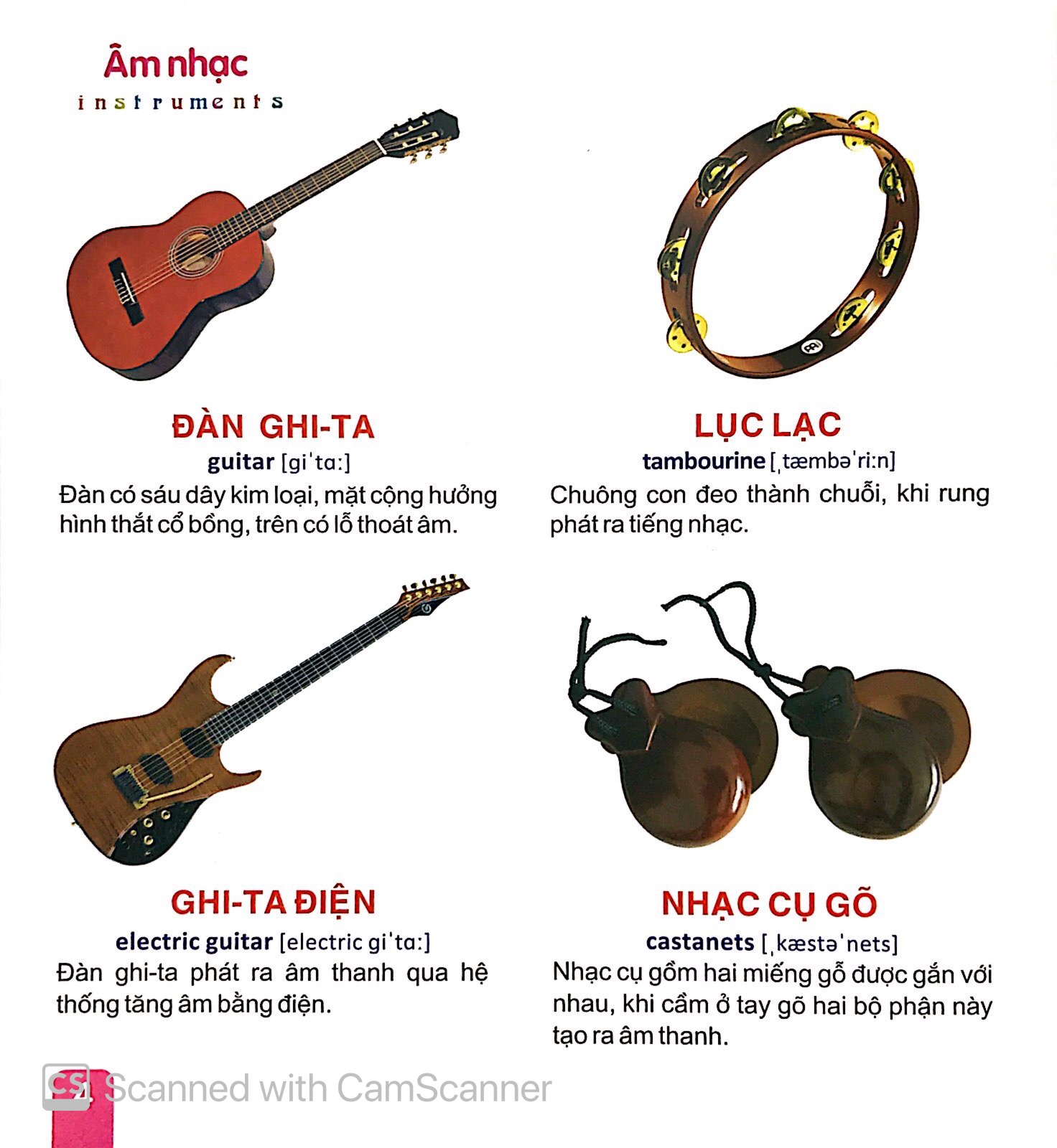 từ điển tranh dành cho thiếu nhi - giao thông, thể thao, âm nhạc