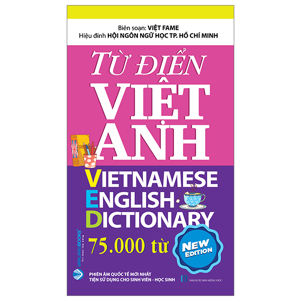 từ điển việt-anh 75.000 từ (tái bản 2024)