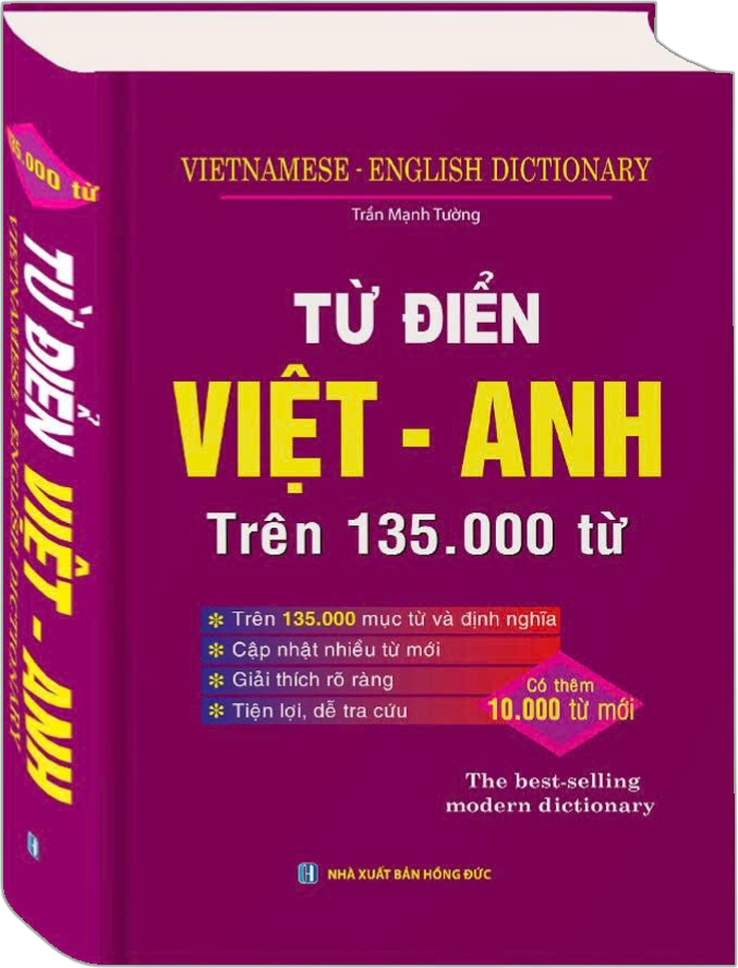 Từ Điển Việt-Anh Trên 135.000 Từ (Tái Bản 2026) - Bìa Cứng