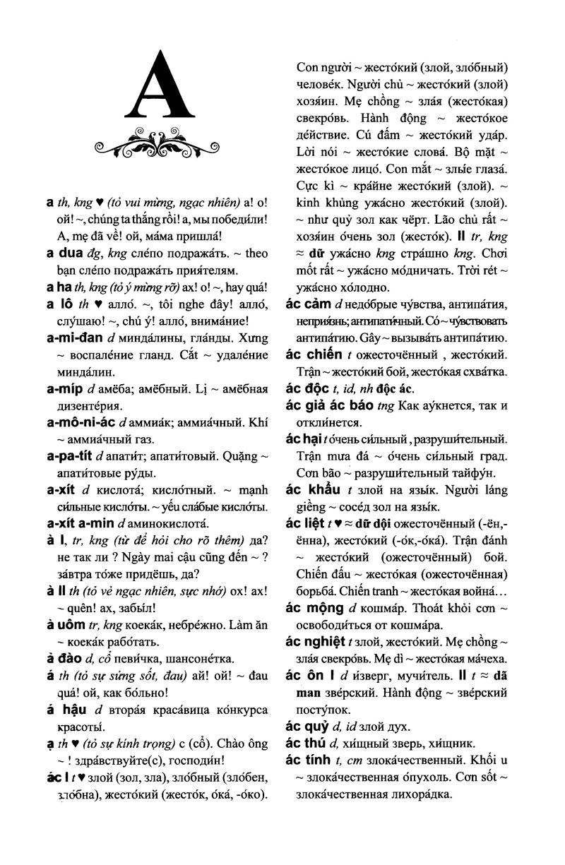 từ điển việt - nga