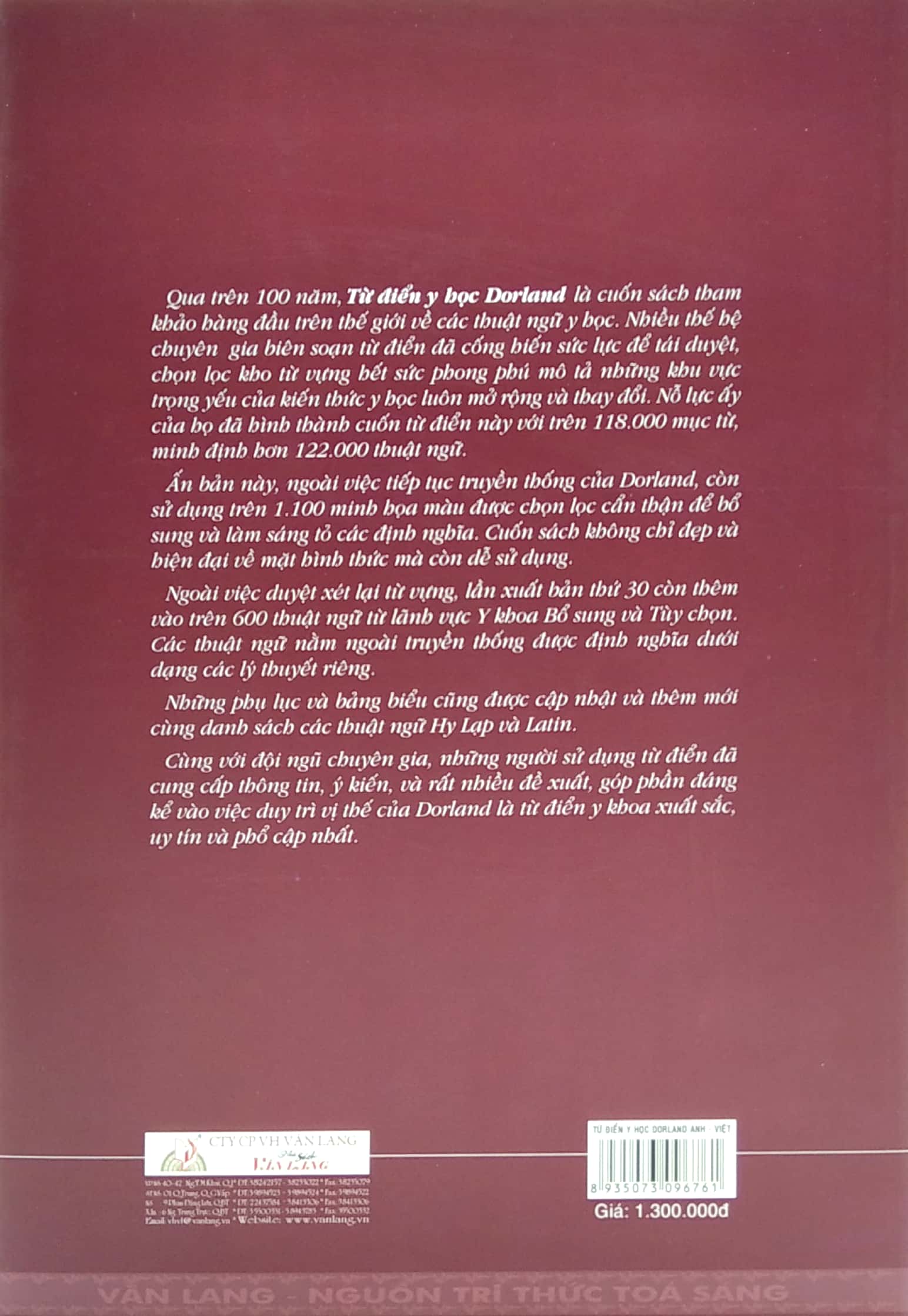 từ điển y học dorland anh - việt