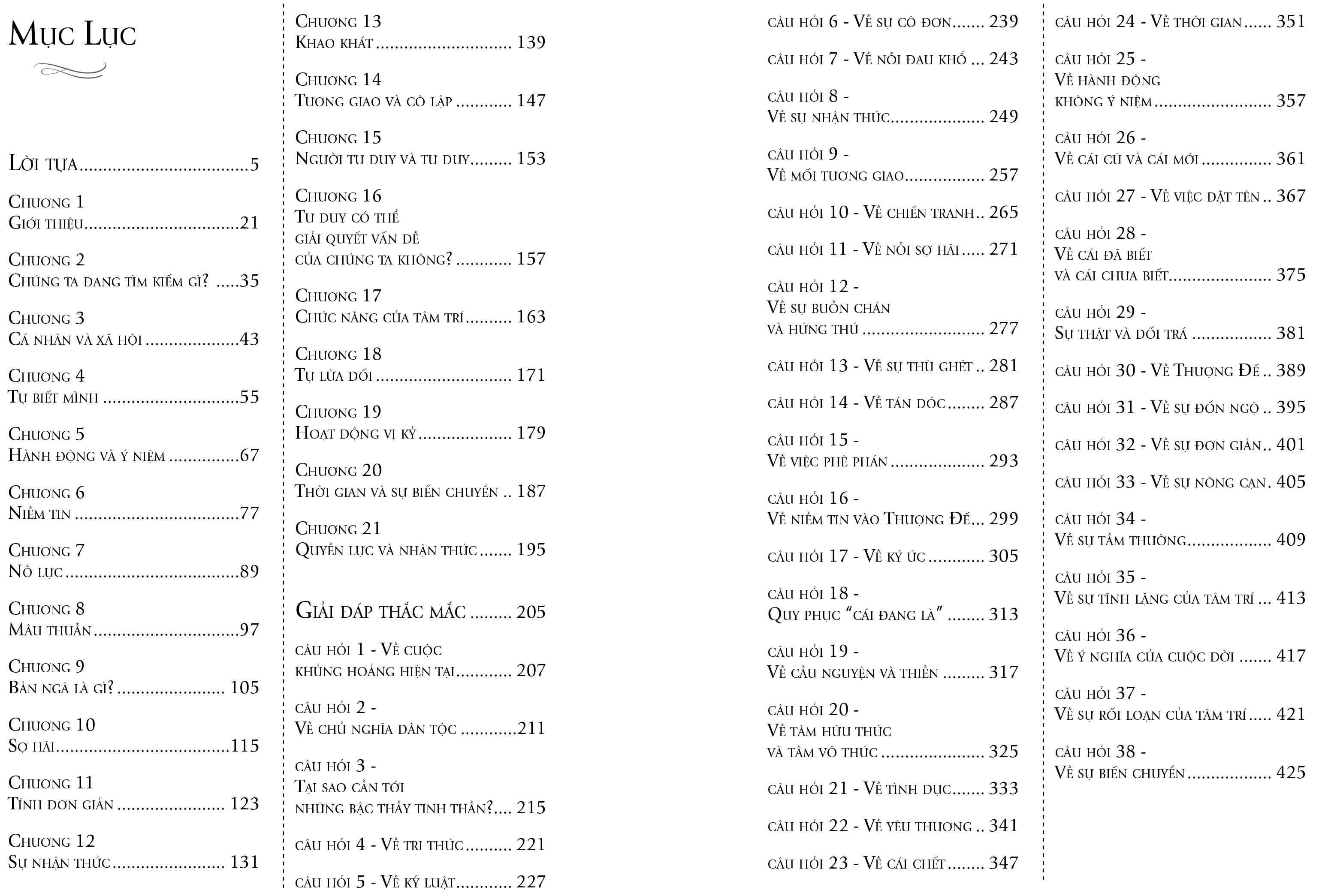 tự do đầu tiên và cuối cùng - the first and last freedom